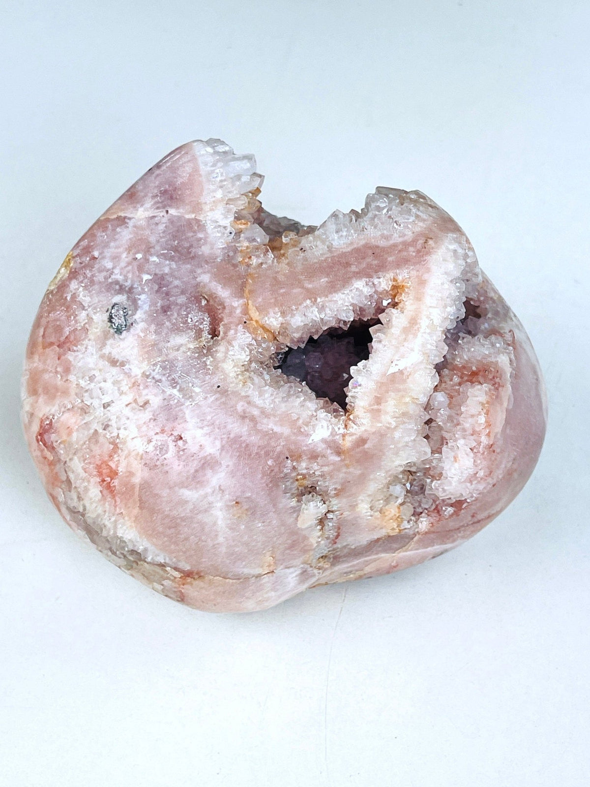 Pink Amethyst, 1.586kg Sparkling Pink Amethyst Freefrom, Druzy Rough Pink Amethyst, Pink Amethyst Crystal,Crystal Gift,Home decor - Million Years Crystal