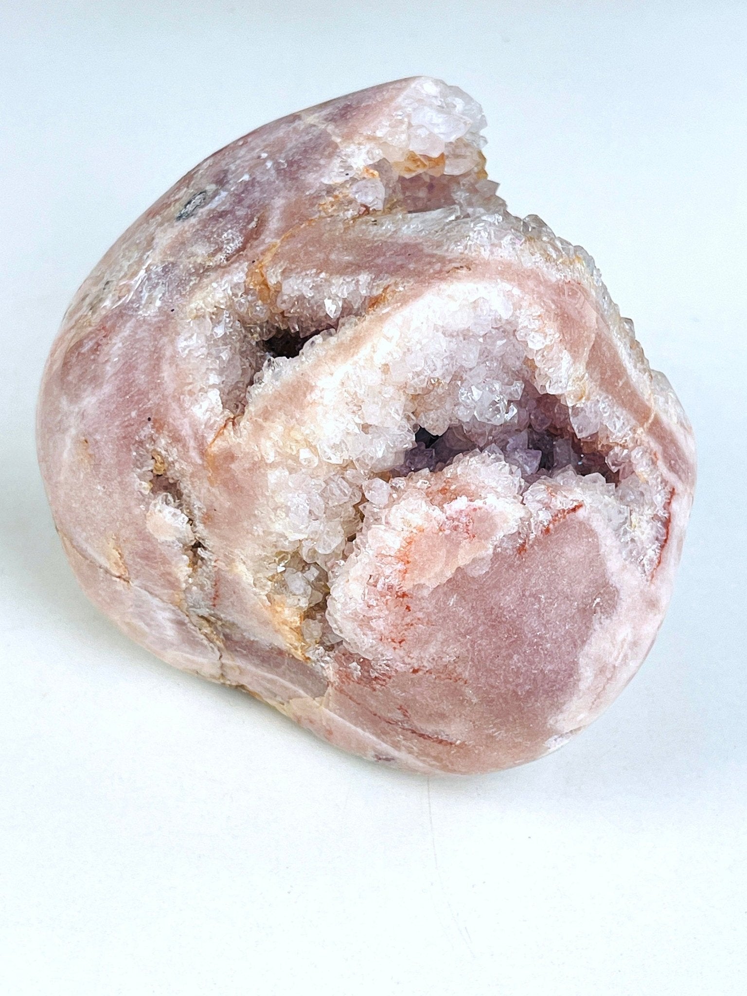 Pink Amethyst, 1.586kg Sparkling Pink Amethyst Freefrom, Druzy Rough Pink Amethyst, Pink Amethyst Crystal,Crystal Gift,Home decor - Million Years Crystal