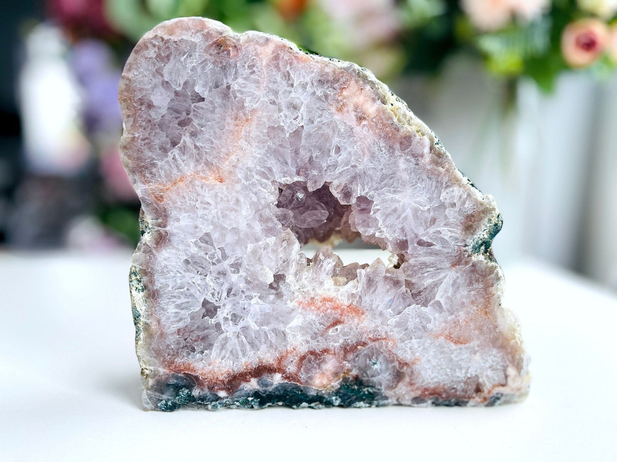 Pink Amethyst, 2.9kg Pink Amethyst Freefrom, Druzy Rough Pink Amethyst, Pink Amethyst Crystal,Crystal Gift,Home decor - Million Years Crystal