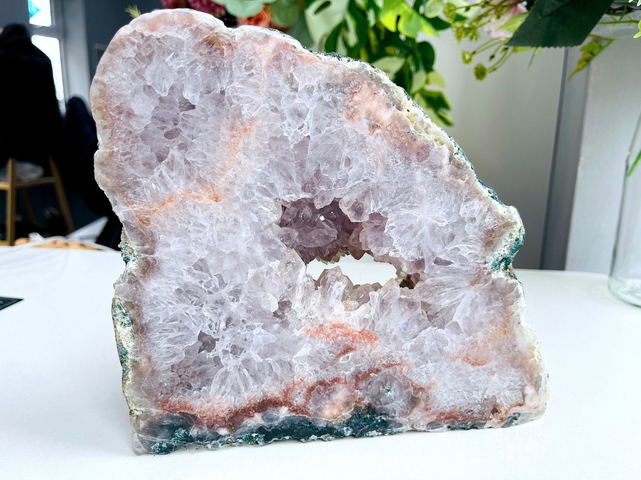 Pink Amethyst, 2.9kg Pink Amethyst Freefrom, Druzy Rough Pink Amethyst, Pink Amethyst Crystal,Crystal Gift,Home decor - Million Years Crystal