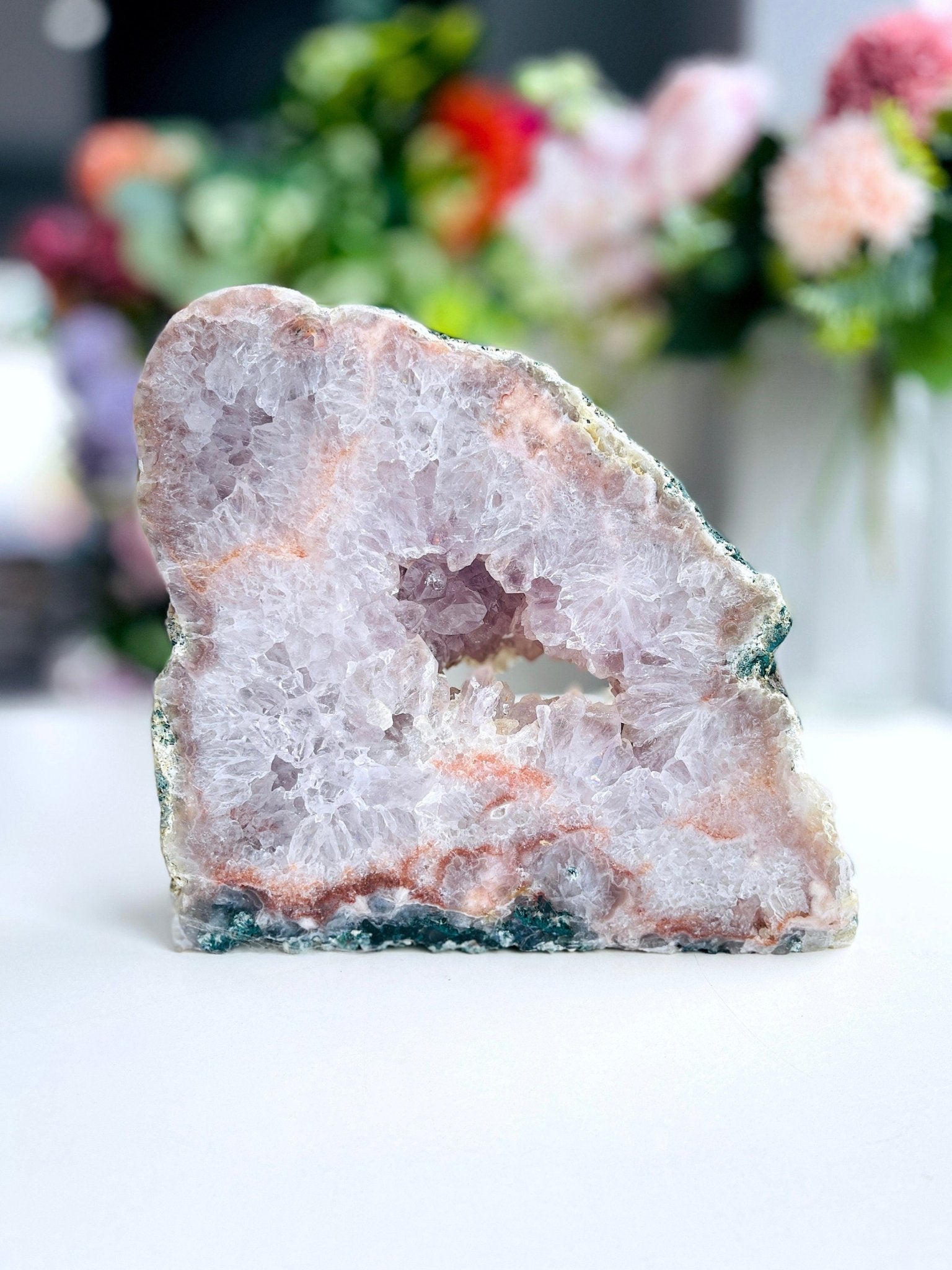 Pink Amethyst, 2.9kg Pink Amethyst Freefrom, Druzy Rough Pink Amethyst, Pink Amethyst Crystal,Crystal Gift,Home decor - Million Years Crystal