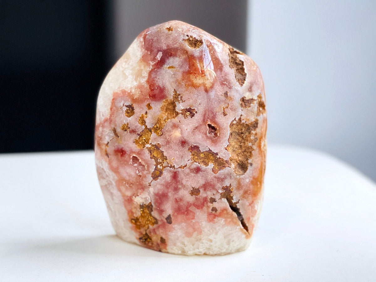 Pink Amethyst, 2kg Pink Amethyst Crystal Freefrom with Quartz Druzy, Pink Amethyst Stand, Pink Amethyst Crystal,Crystal Gift,Home decor - Million Years Crystal