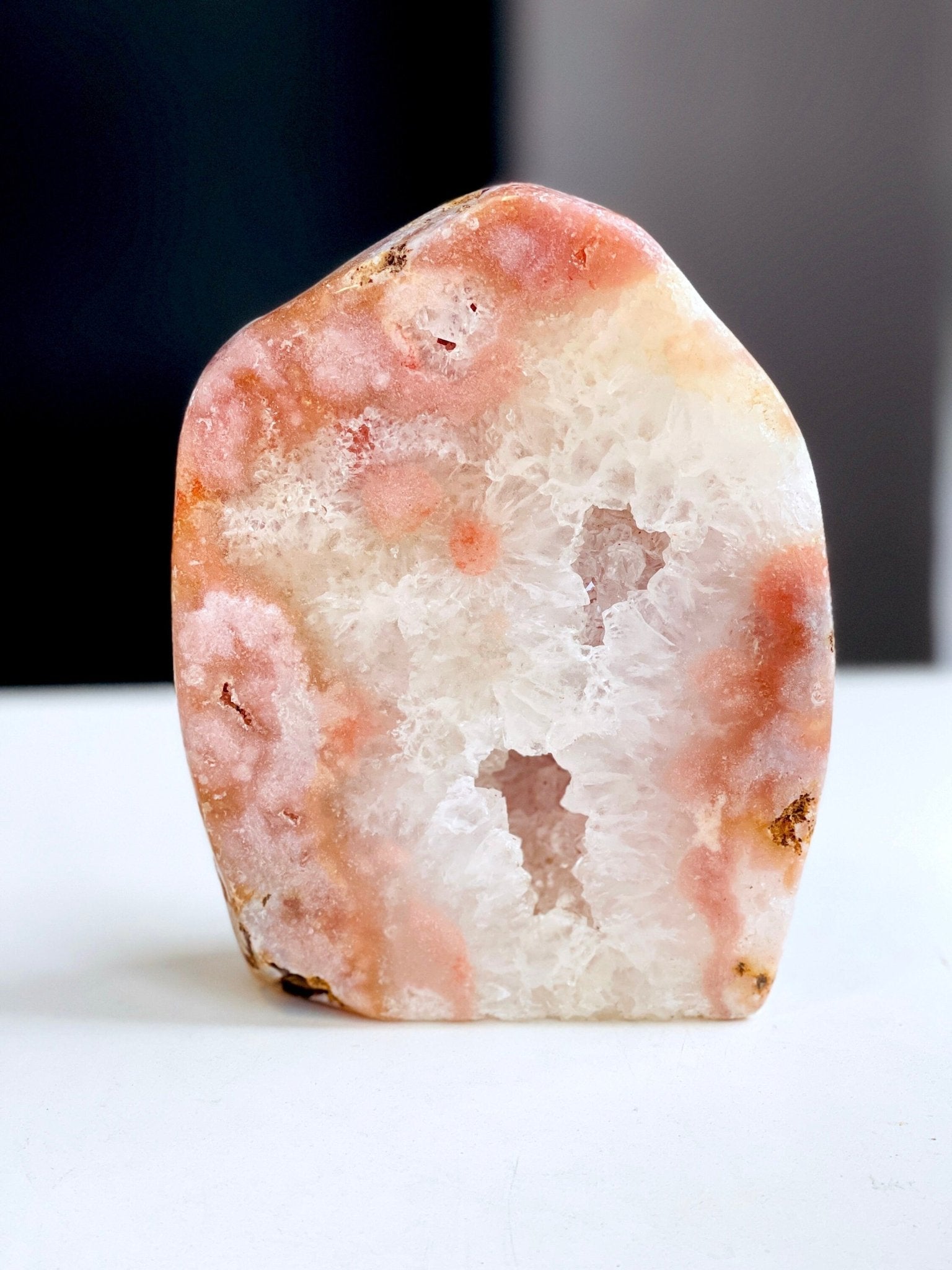Pink Amethyst, 2kg Pink Amethyst Crystal Freefrom with Quartz Druzy, Pink Amethyst Stand, Pink Amethyst Crystal,Crystal Gift,Home decor - Million Years Crystal