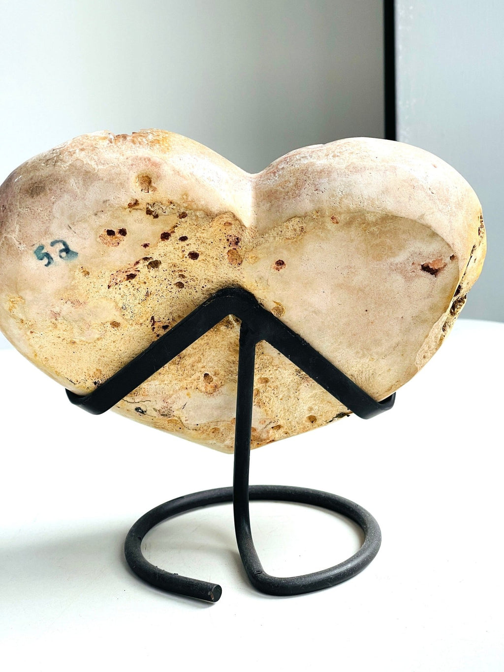 Pink Amethyst , 2kg Pink Amethyst Druzy Heart, Pink Amethyst Heart, Crystal Gift, Healing Crystal, Crystal for home decor - Million Years Crystal