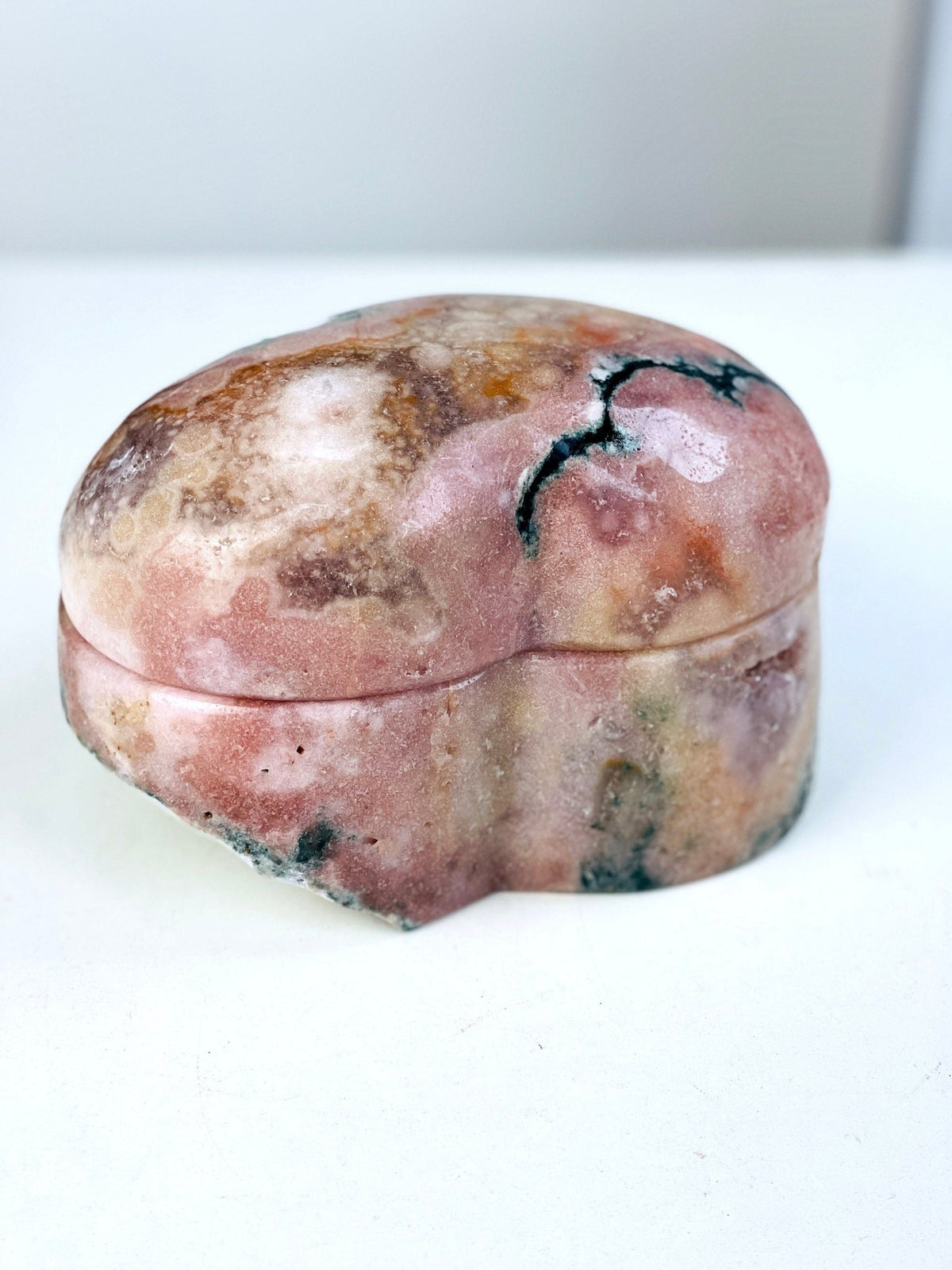 Pink Amethyst Crystal Heart, 3.5kg Super Extra Quality Paired Pink Amethyst Geode Heart Set, Crystal Gift, Wedding gift, Home Decor - Million Years Crystal