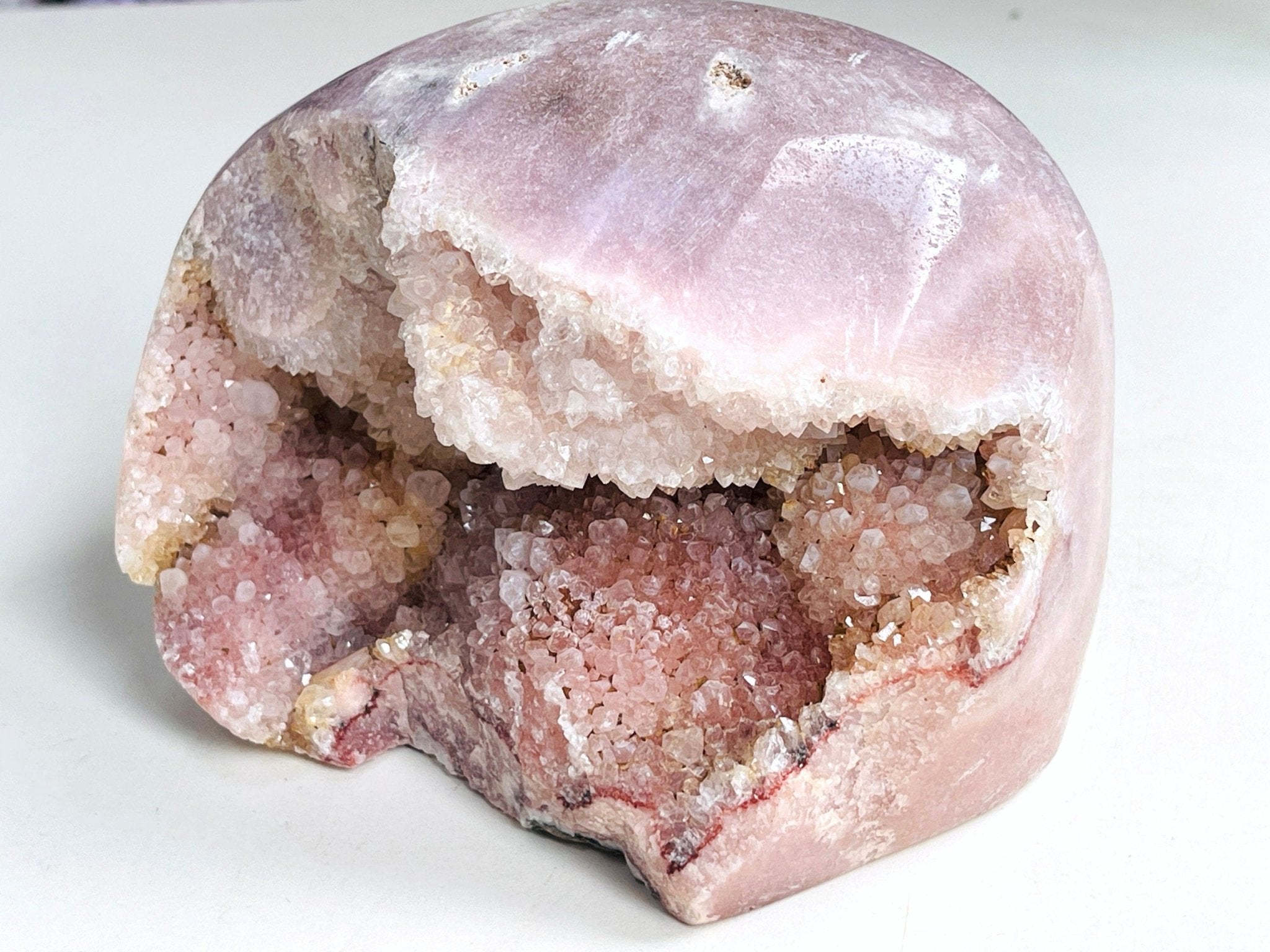 Pink Amethyst Freeform, 2.2kg Large Pink Amethyst Statement Piece, Super Druzy Pink Amethyst Crystal Freeform, Pink Amethyst Freeform - Million Years Crystal