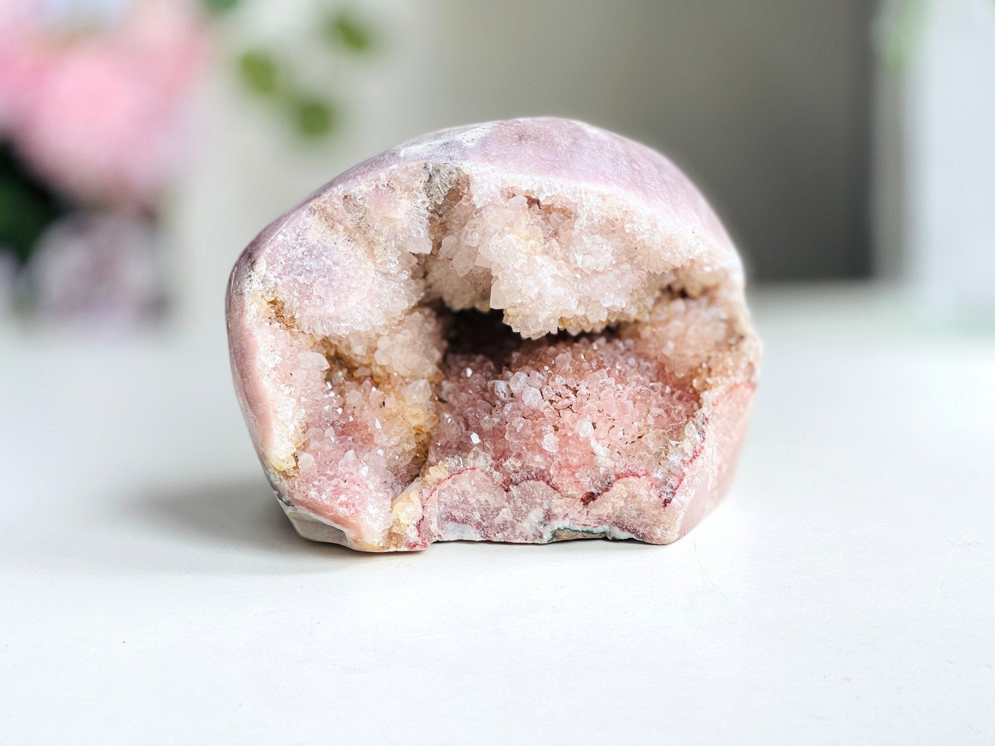 Pink Amethyst Freeform, 2.2kg Large Pink Amethyst Statement Piece, Super Druzy Pink Amethyst Crystal Freeform, Pink Amethyst Freeform - Million Years Crystal