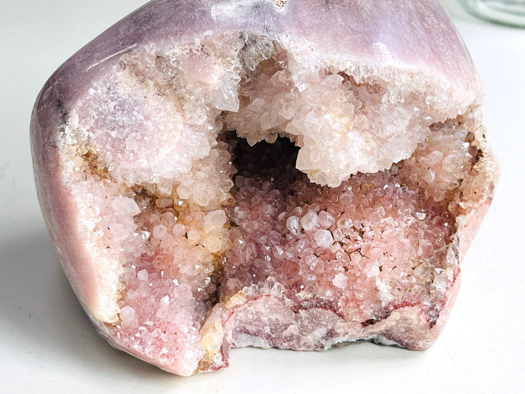 Pink Amethyst Freeform, 2.2kg Large Pink Amethyst Statement Piece, Super Druzy Pink Amethyst Crystal Freeform, Pink Amethyst Freeform - Million Years Crystal