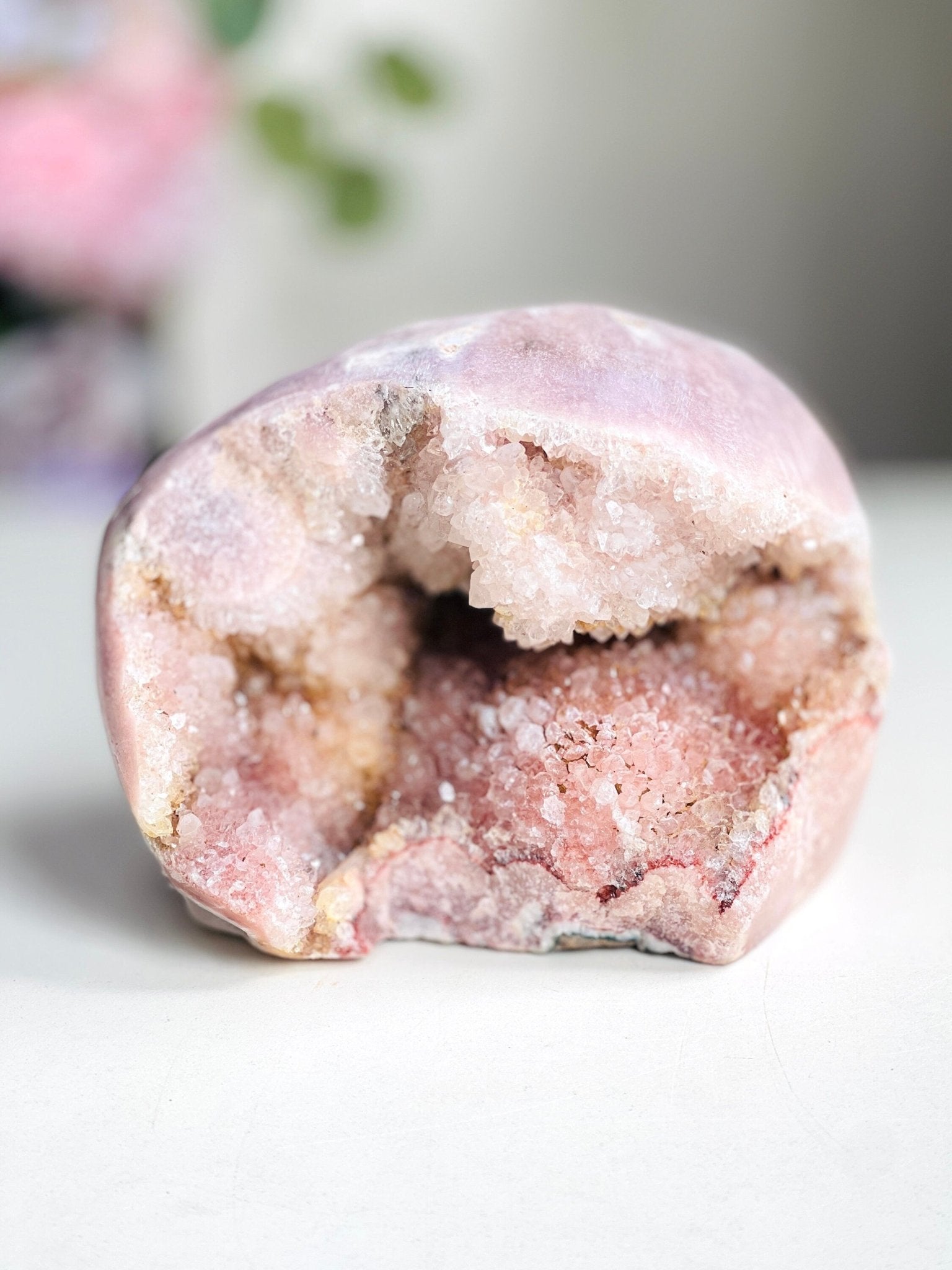 Pink Amethyst Freeform, 2.2kg Large Pink Amethyst Statement Piece, Super Druzy Pink Amethyst Crystal Freeform, Pink Amethyst Freeform - Million Years Crystal