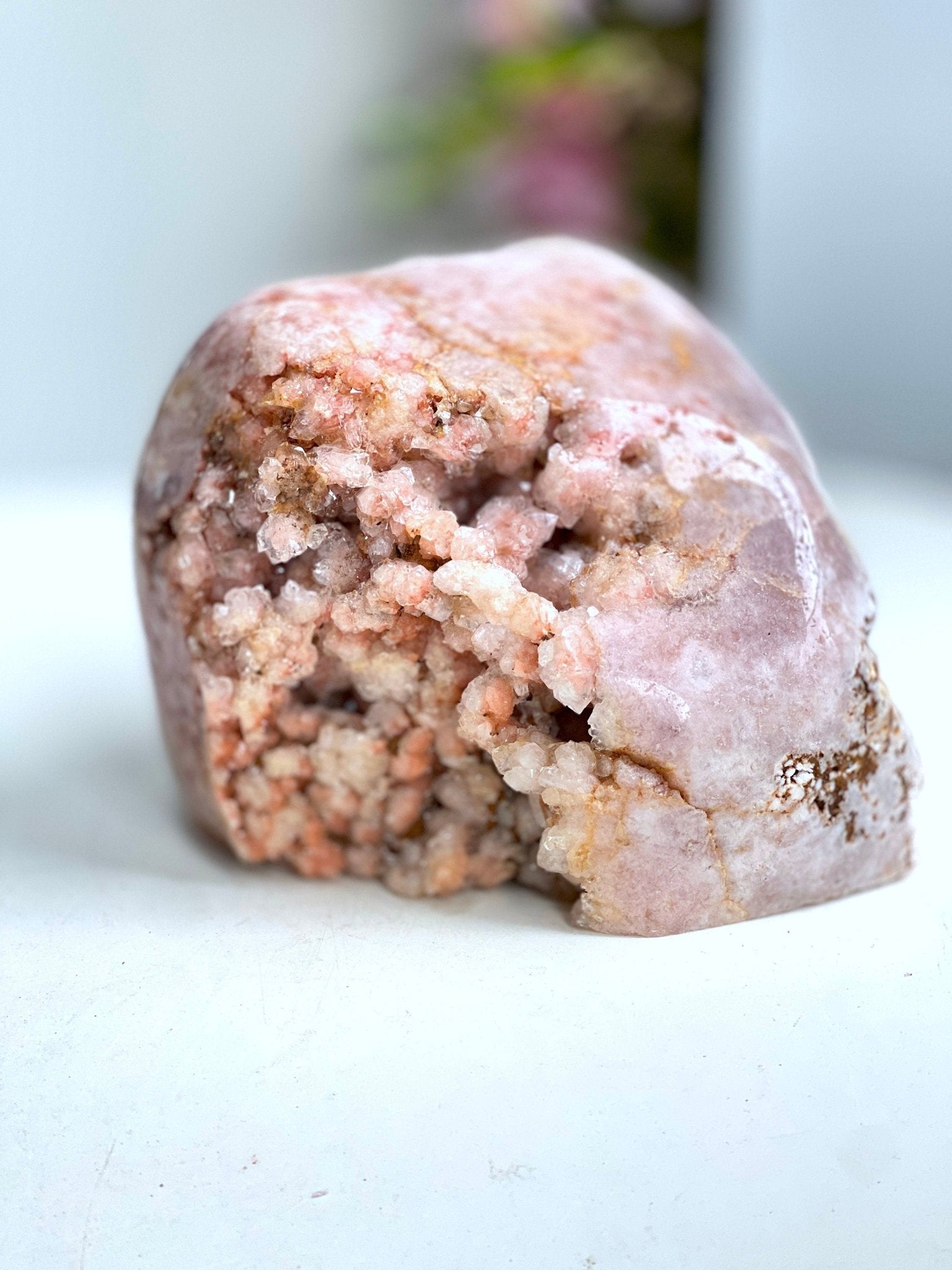 Pink Amethyst Freeform, 2.5kg Super Druzy Pink Amethyst with Amethyst crystal freefrom, amazing Pink Amethyst Freeform - Million Years Crystal