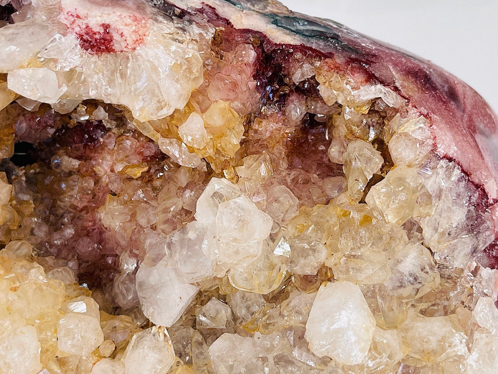Pink Amethyst Freeform, 3.8kg Large Super Druzy Pink Amethyst Crystal Freeform, Pink Amethyst Cutbase, Crystal Gift, Statement Crystal - Million Years Crystal