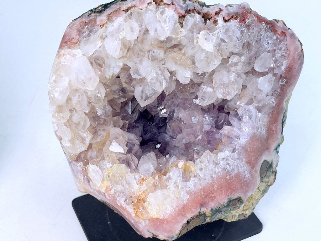 Pink Amethyst Freeform, Super Extra Quality Druzy Pink Amethyst crystal freefrom , amazing Pink Amethyst Freeform, crystal gift - Million Years Crystal