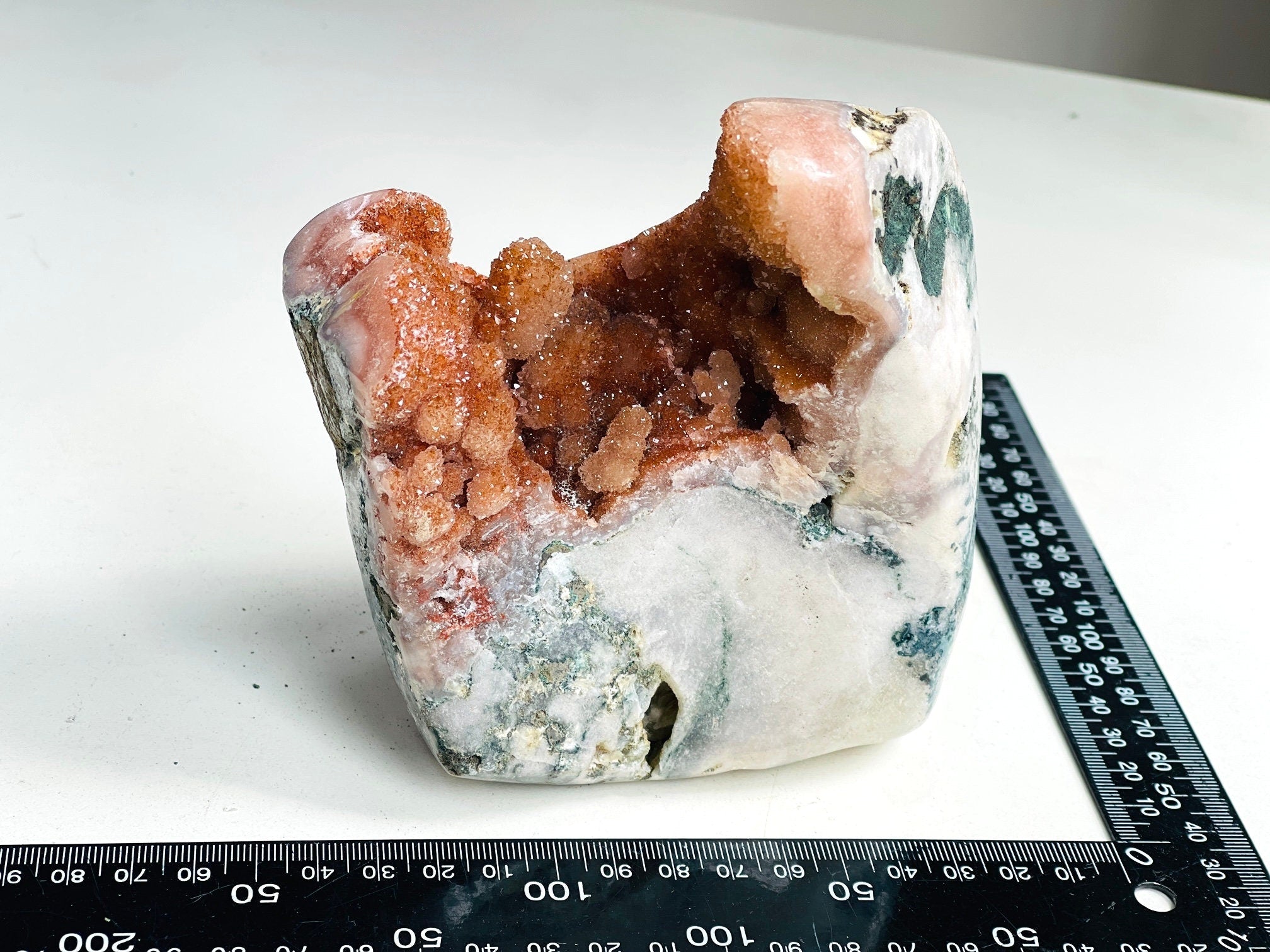 Pink Amethyst Freeform, Super Extra Quality Druzy Pink Amethyst crystal freefrom , amazing Pink Amethyst Freeform, crystal gift - Million Years Crystal