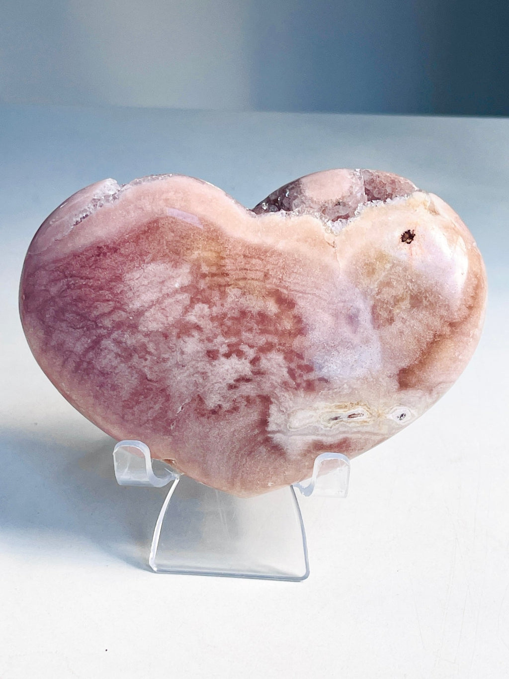 Pink Amethyst Heart 456g - Million Years Crystal