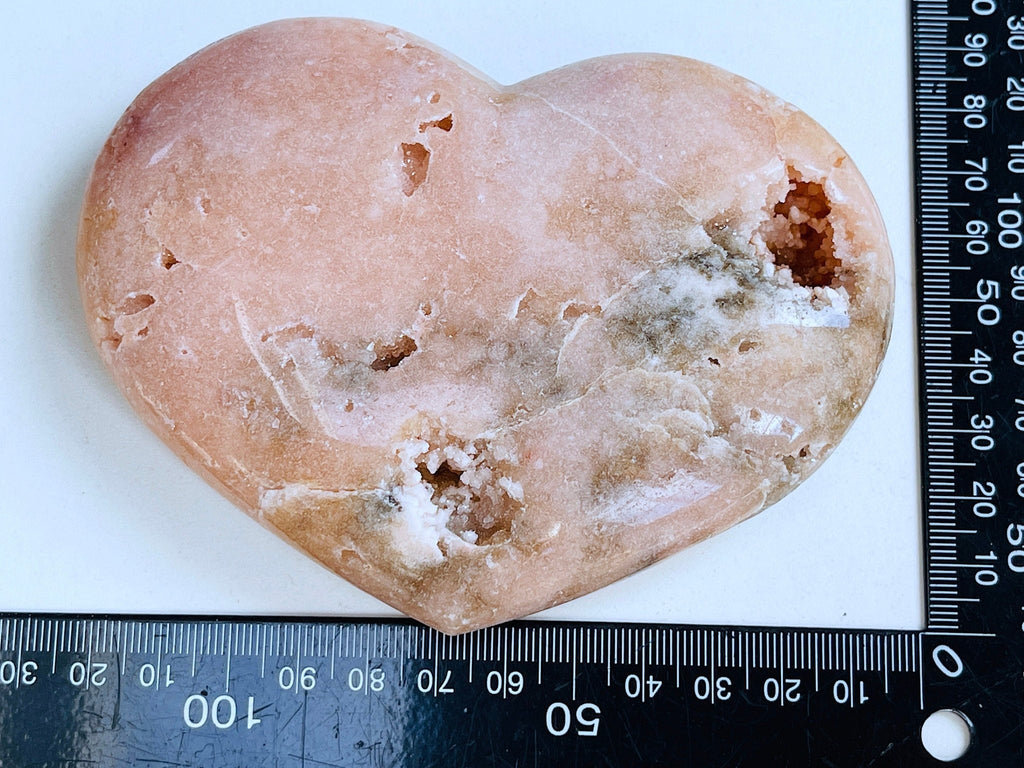 Pink Amethyst Heart, Premium Quality Pink Amethyst Druzy Heart, Pink Amethyst Crystal Heart, Crystal Heart, Crystal Gift, Healing Crystal - Million Years Crystal