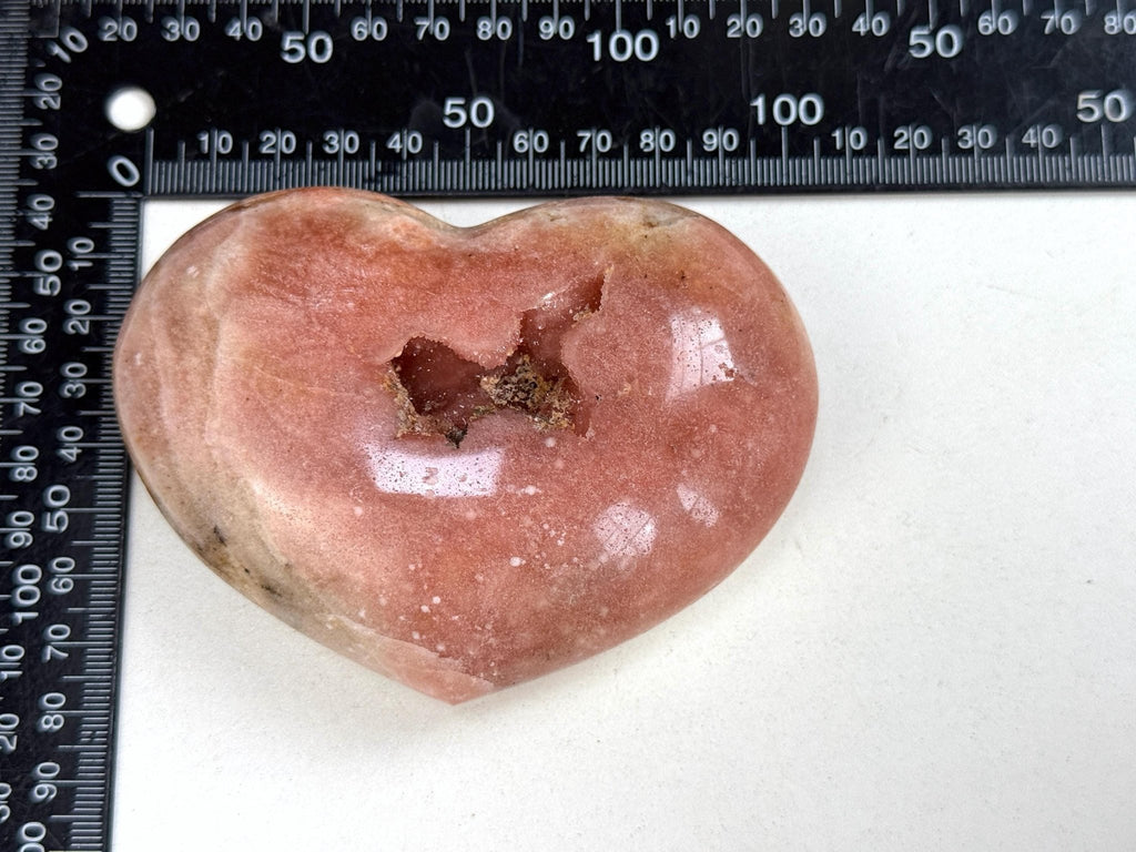 Pink Amethyst, High Quality Pink Amethyst Heart, Pink Amethyst Crystal Heart, Crystal Heart, Crystal Gift, Healing Crystal - Million Years Crystal