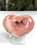 Pink Amethyst, High Quality Pink Amethyst Heart, Pink Amethyst Crystal Heart, Crystal Heart, Crystal Gift, Healing Crystal - Million Years Crystal