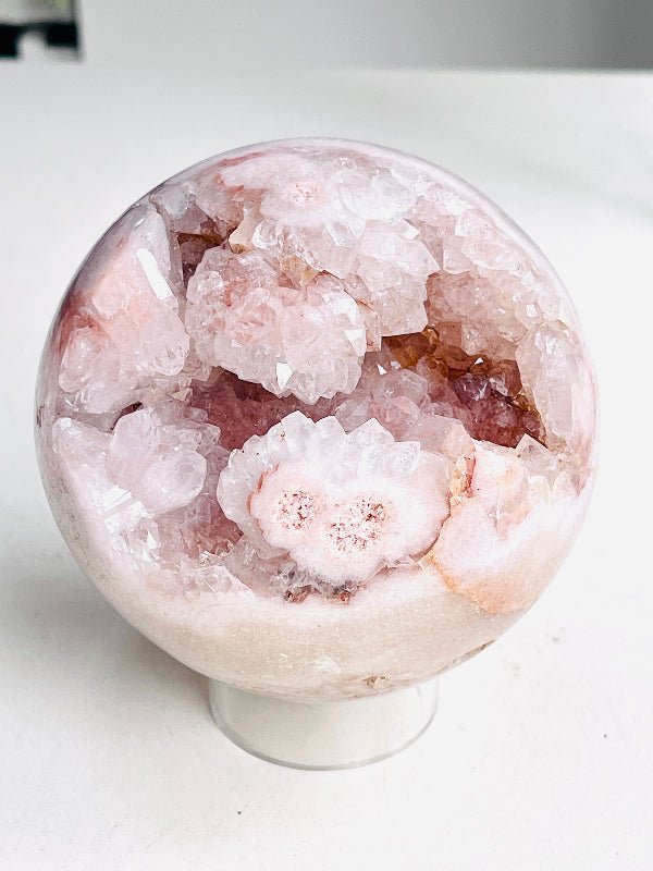 Pink Amethyst Sphere - Million Years Crystal