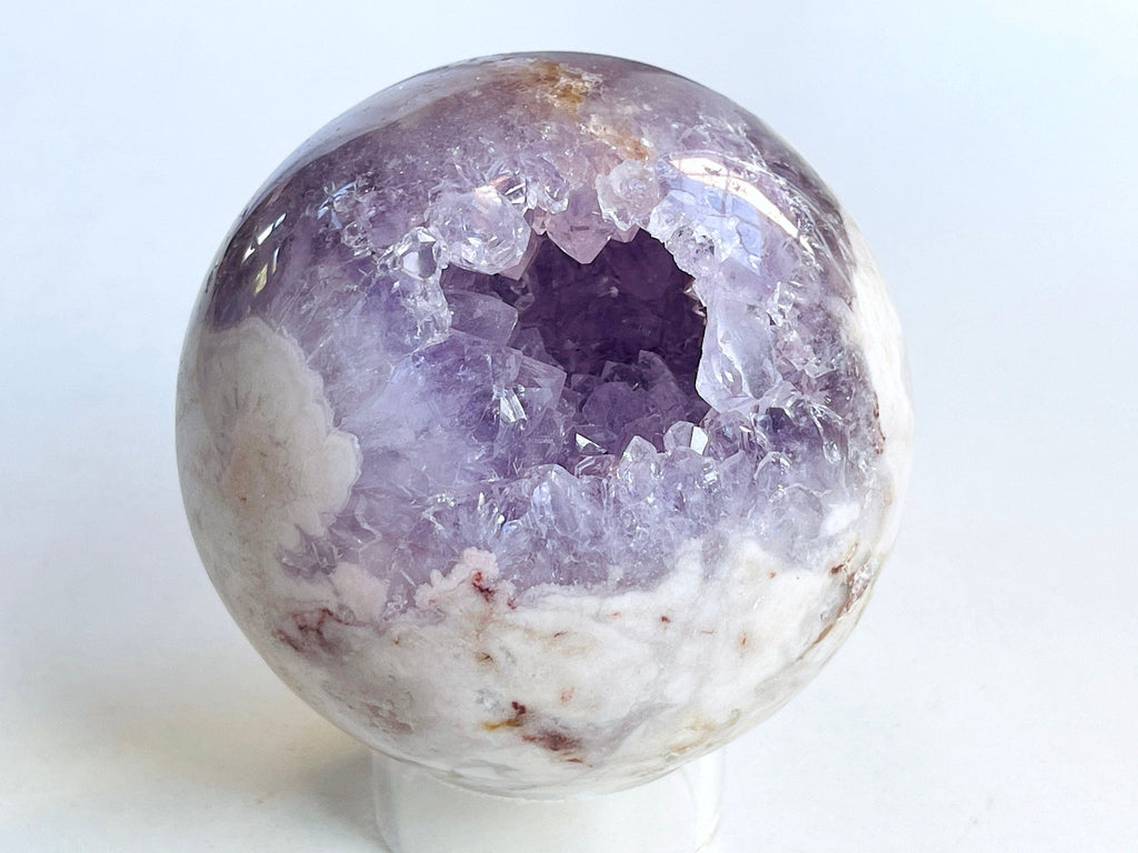 Pink Amethyst Sphere, Super Extra Quality Pink Amethyst Sphere, Dreaming Pink Amethyst Sphere , Sparkling Pink Amethyst Sphere, Crystal Gift - Million Years Crystal
