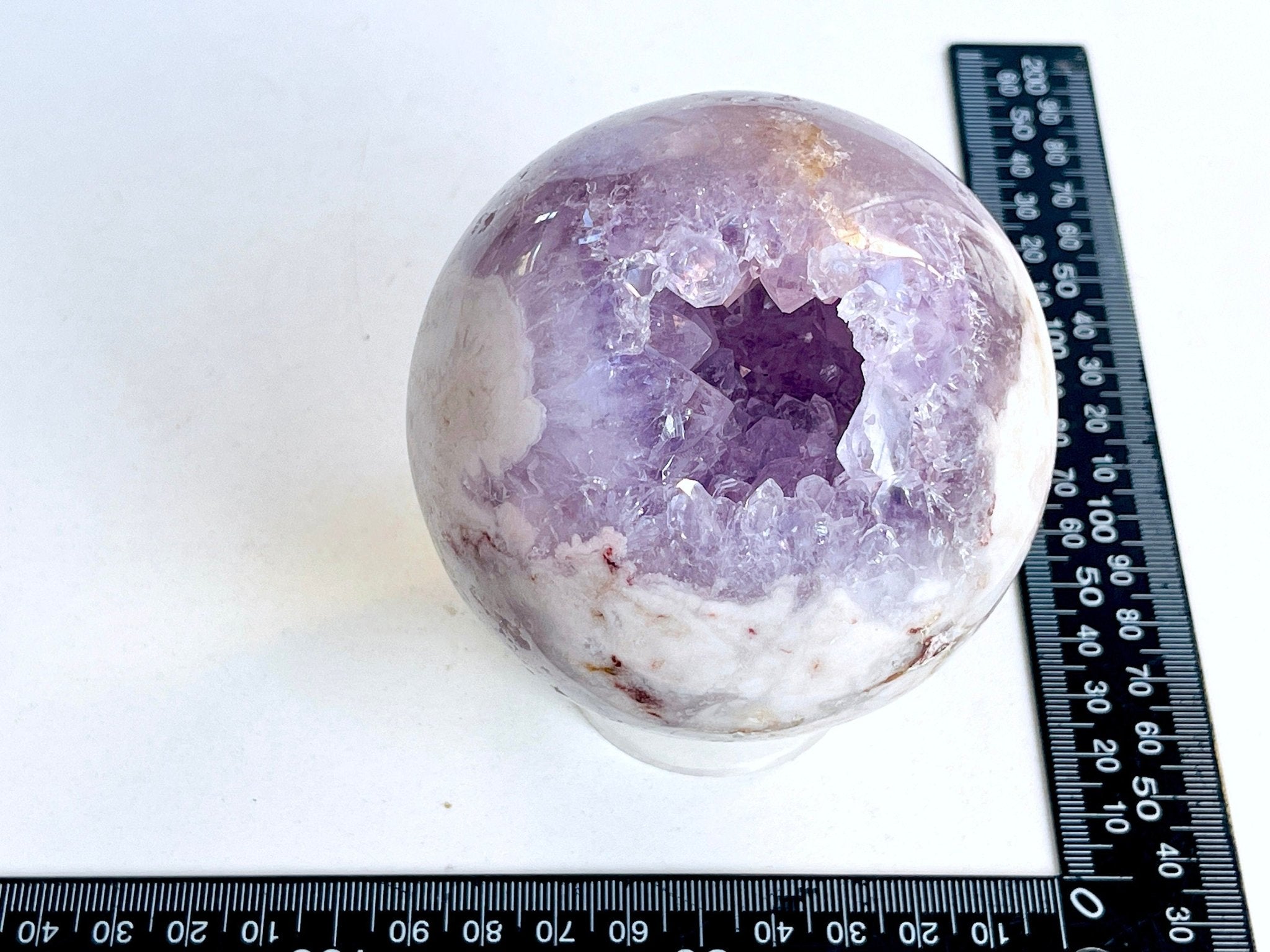 Pink Amethyst Sphere, Super Extra Quality Pink Amethyst Sphere, Dreaming Pink Amethyst Sphere , Sparkling Pink Amethyst Sphere, Crystal Gift - Million Years Crystal