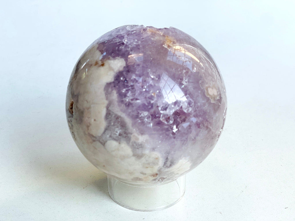 Pink Amethyst Sphere, Super Extra Quality Pink Amethyst Sphere, Dreaming Pink Amethyst Sphere , Sparkling Pink Amethyst Sphere, Crystal Gift - Million Years Crystal
