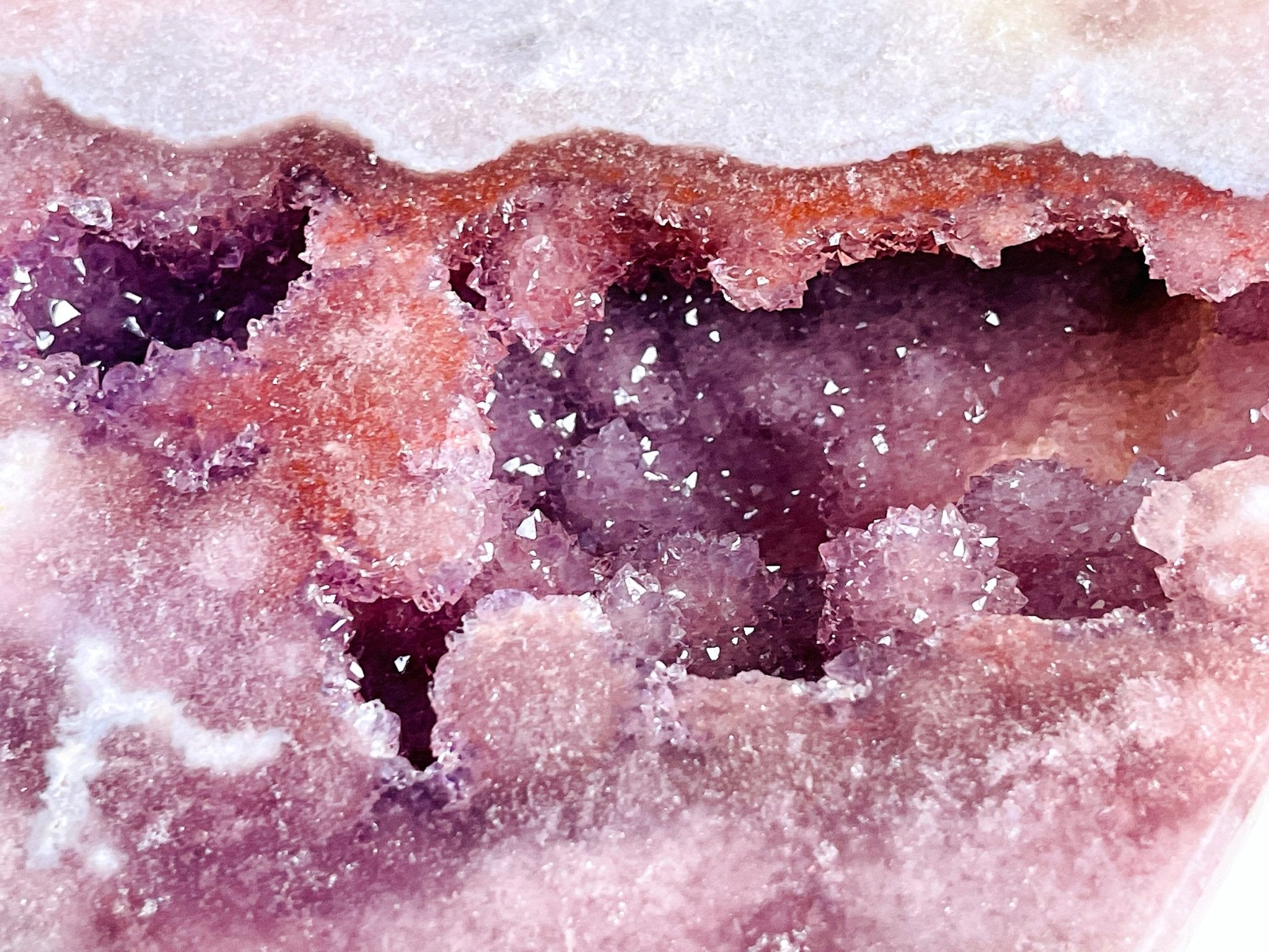 Pink Amethyst, Super Extra Quality Paired Pink Amethyst Heart, Pink Amethyst Heart Set, Pink Amethyst Crystals, Crystal Gift - Million Years Crystal