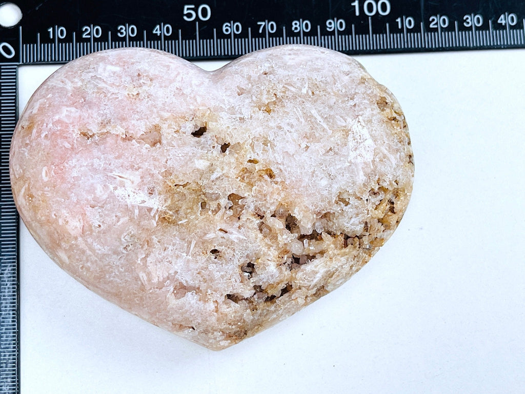 Pink Amethyst, Super Extra Quality Pink Amethyst Heart, Large Pink Amethyst Crystal Heart, Crystal Heart, Crystal Gift, Healing Crystal - Million Years Crystal