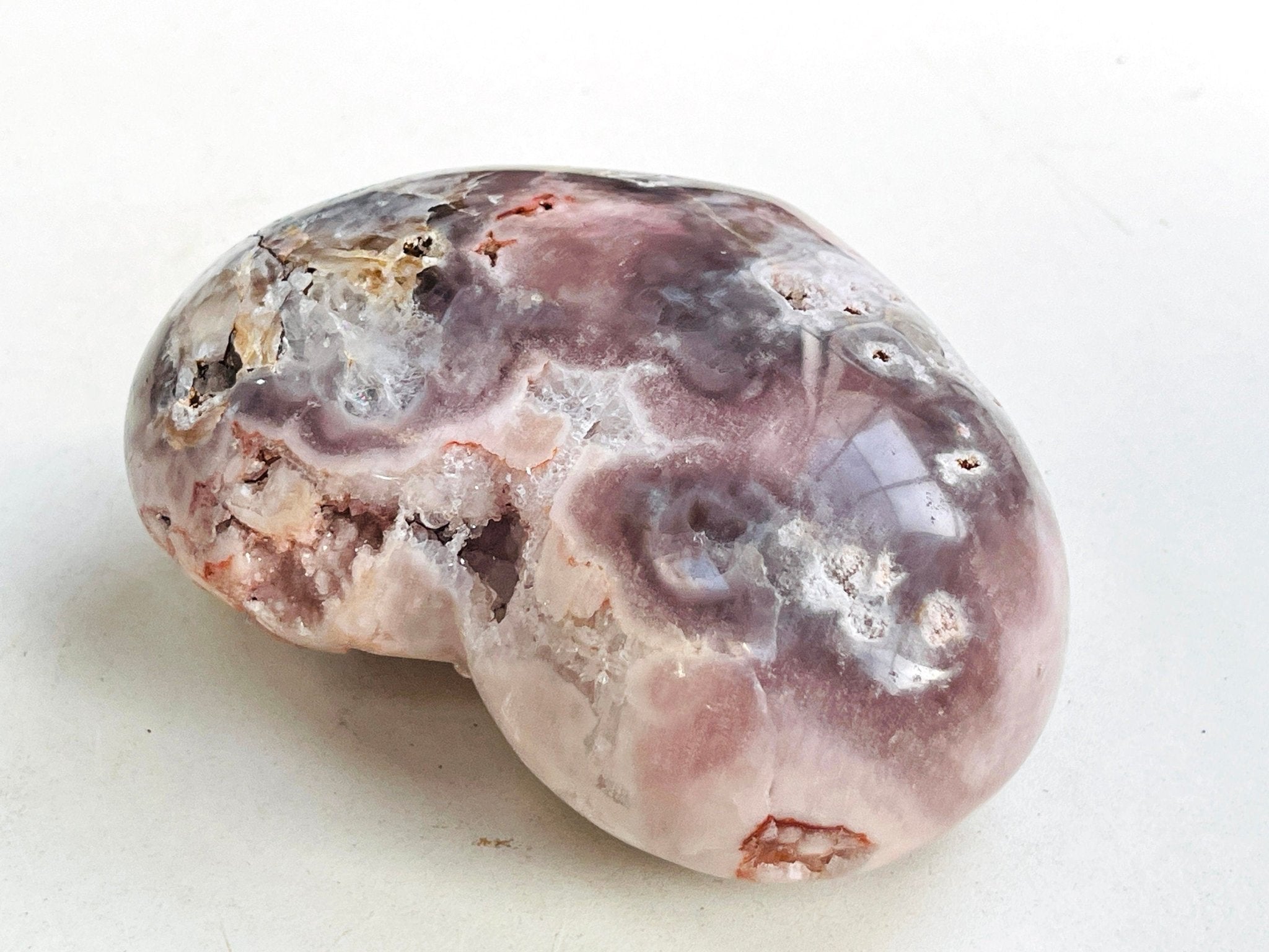 Pink Amethyst, Super Extra Quality Pink Amethyst Heart, Super Druzy Pink Amethyst, Crystal Heart, Crystal Gift, Healing Crystal - Million Years Crystal