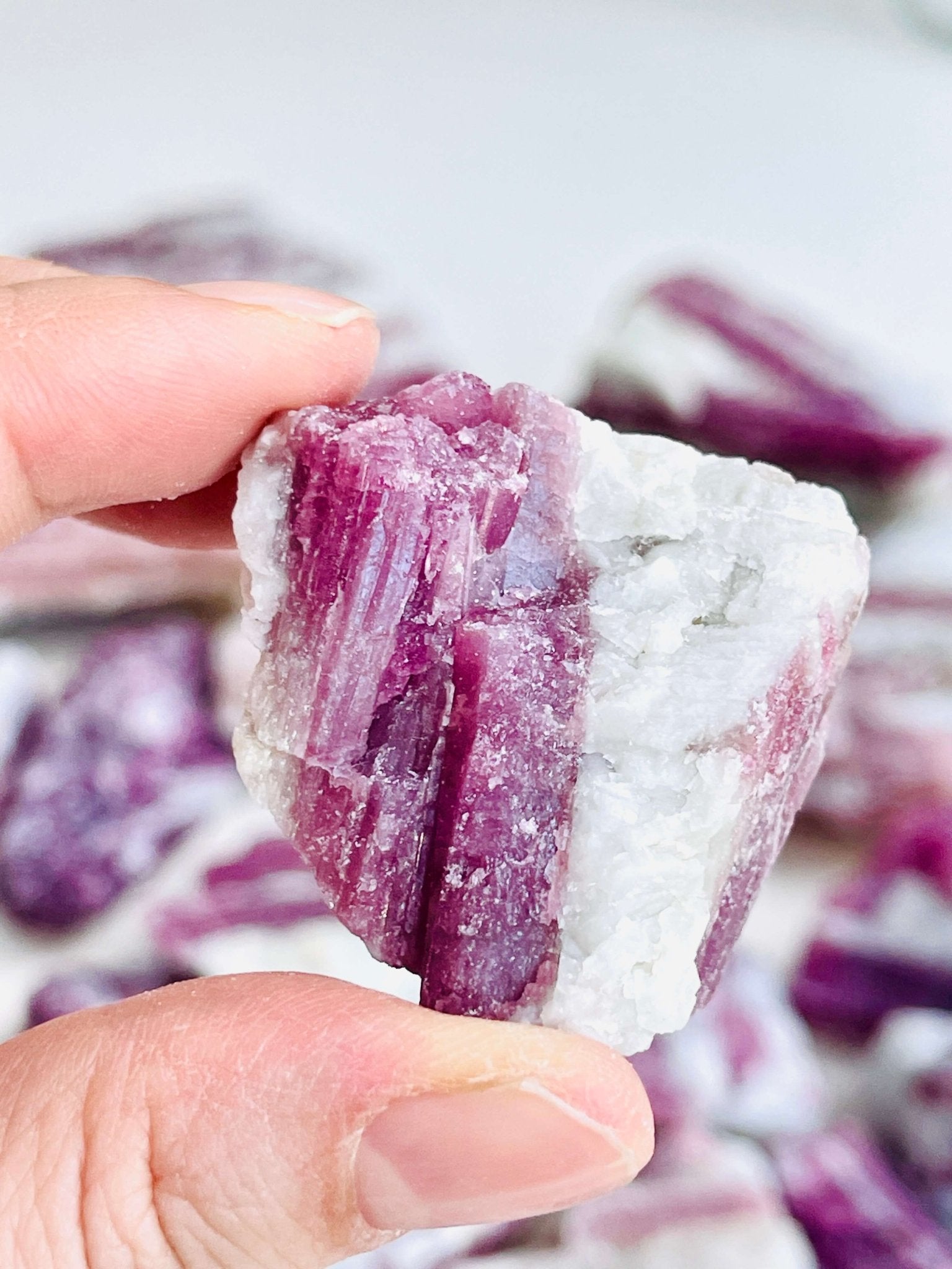 Pink Tourmaline, High Grade Natural Raw Tourmaline - Million Years Crystal