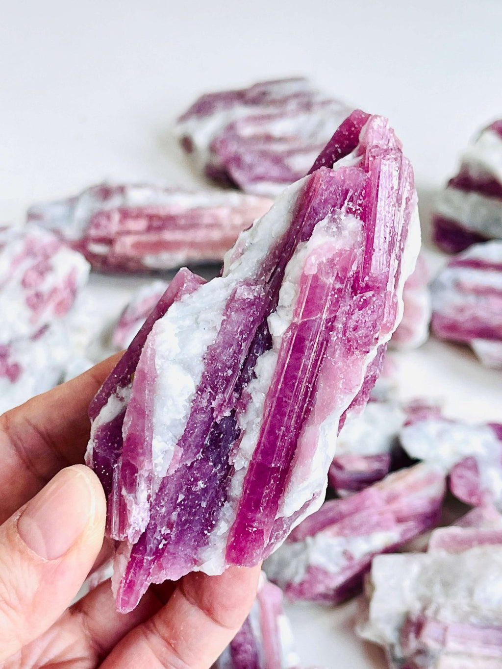 Pink Tourmaline, High Grade Natural Raw Tourmaline - Million Years Crystal