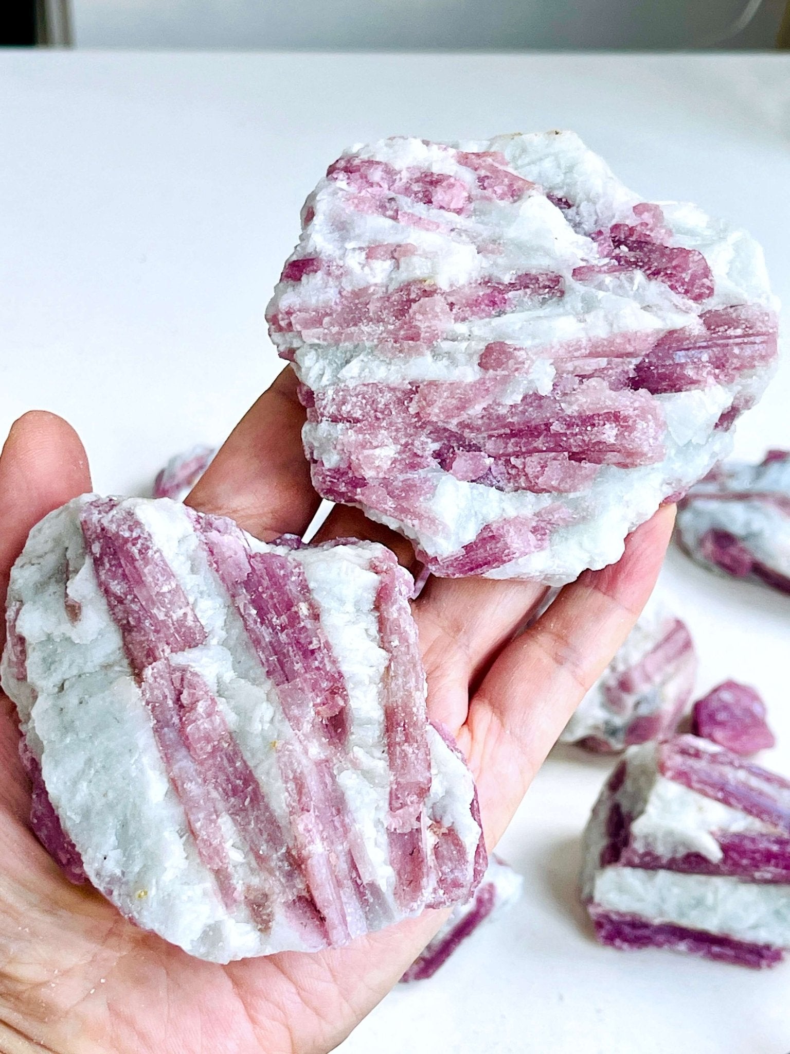 Pink Tourmaline, High Grade Natural Raw Tourmaline - Million Years Crystal