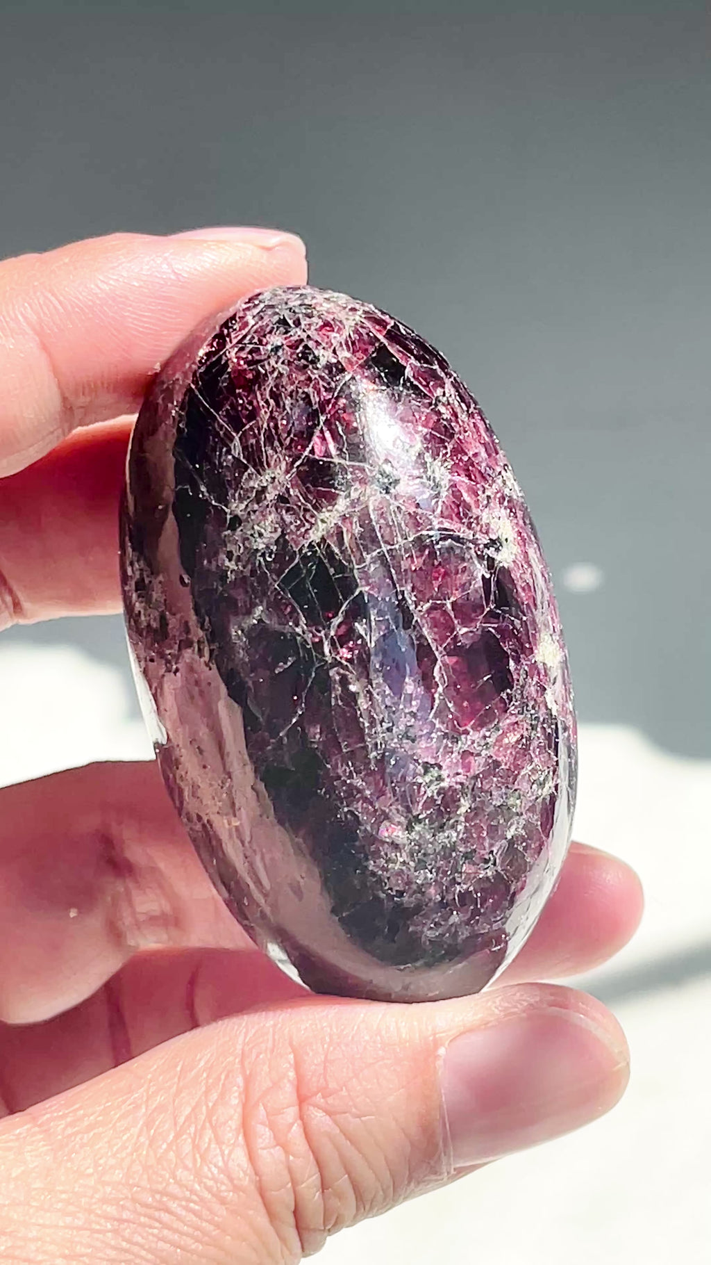 Gemy Garnet Crystal Shiva, Garnet Shiva Lingam, High Quality Garnet Crystal, Crystal Gift, Healing Crystal 11