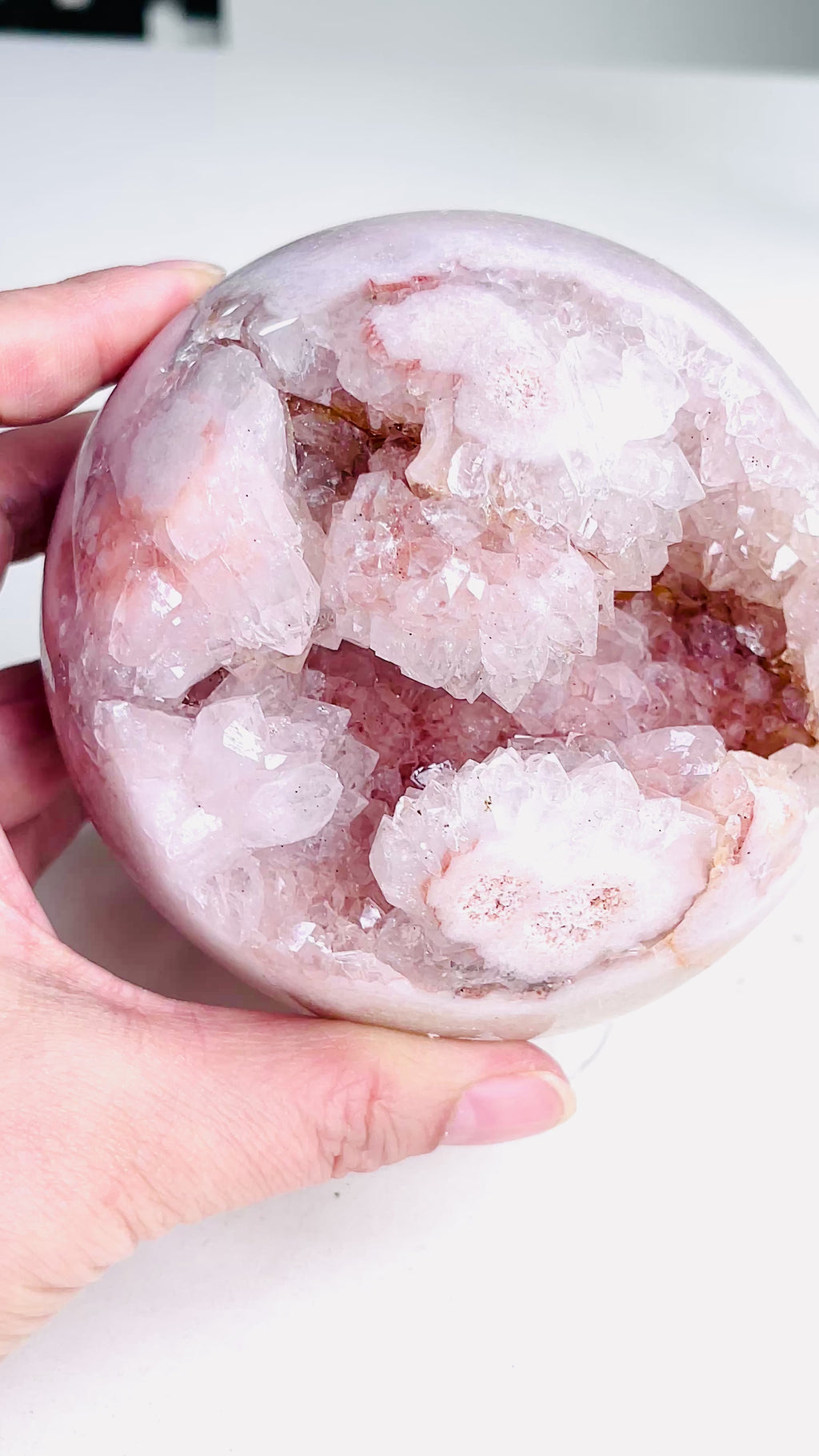 Pink Amethyst Sphere