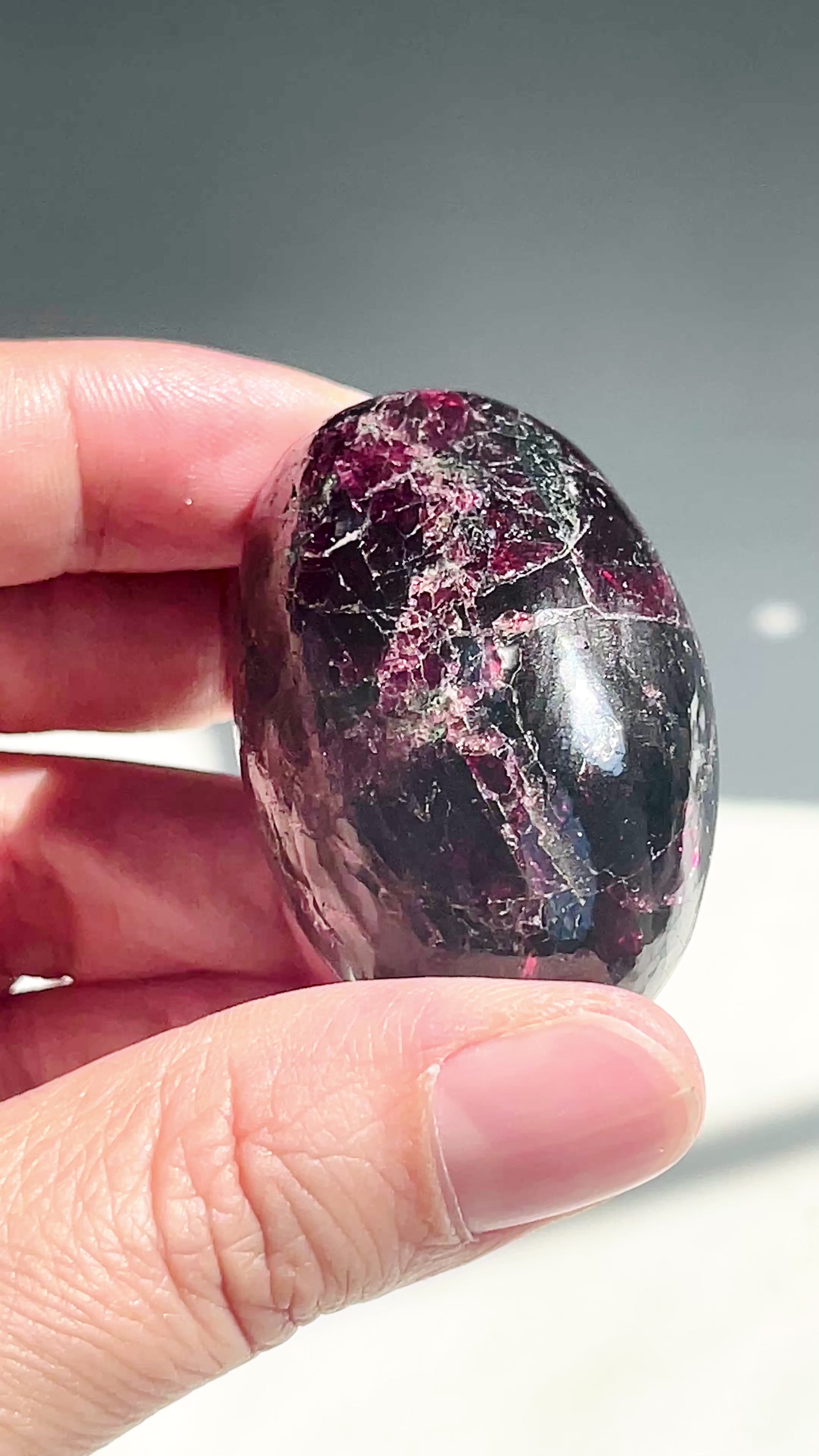 Gemy Garnet Crystal Shiva, Garnet Shiva Lingam, High Quality Garnet Crystal, Crystal Gift, Healing Crystal 10