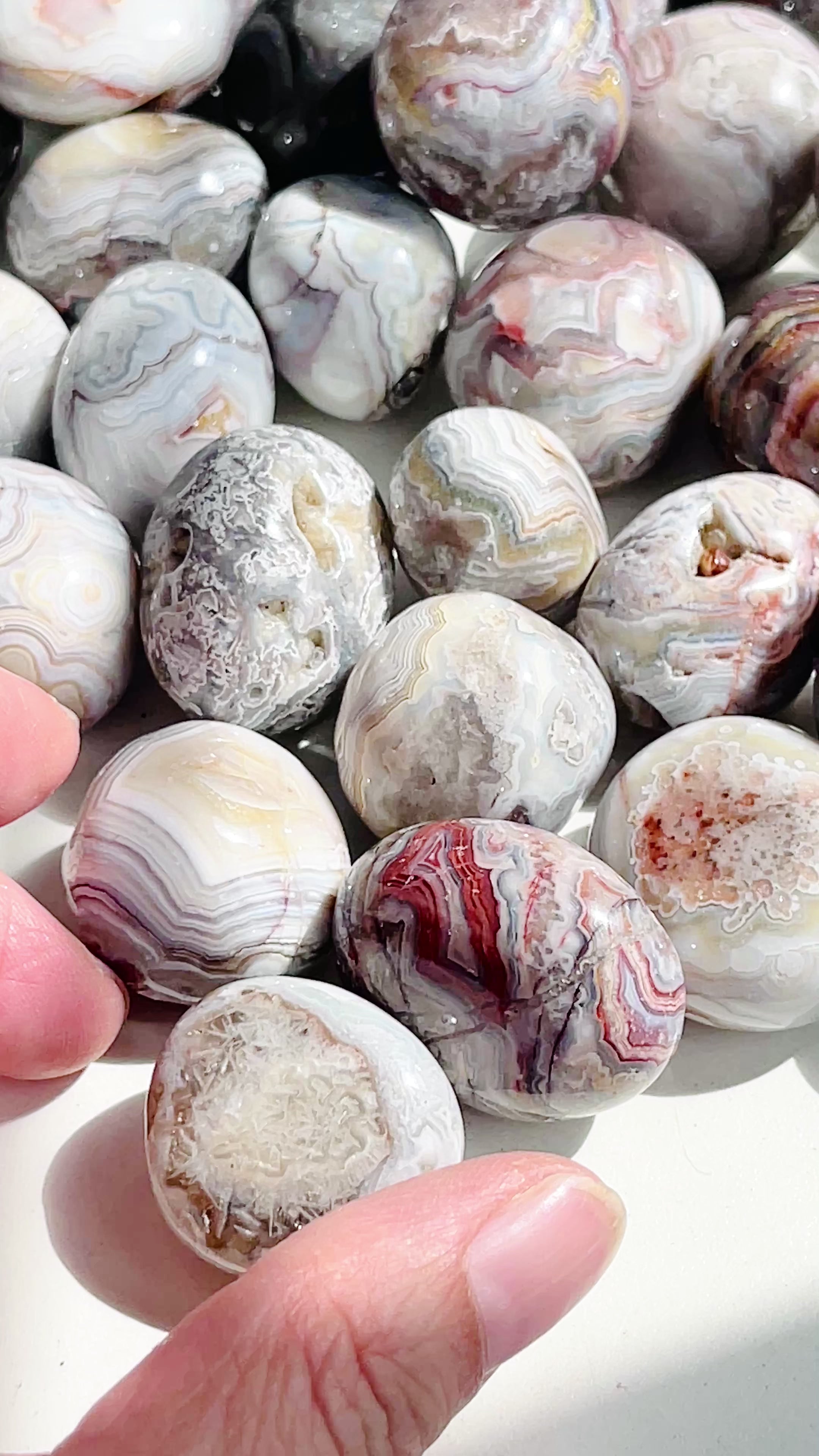 Mexican Agate Tumble Stone
