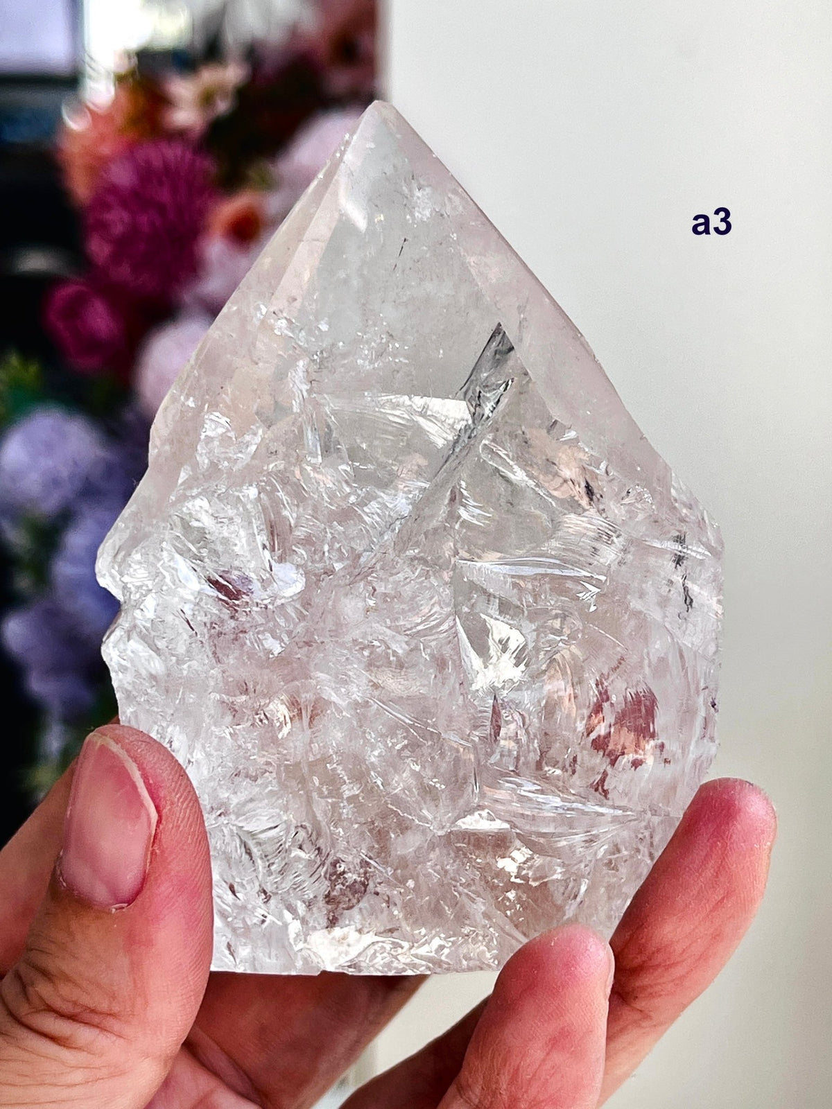 Quartz Crystal Semi-polished Point - Million Years Crystal