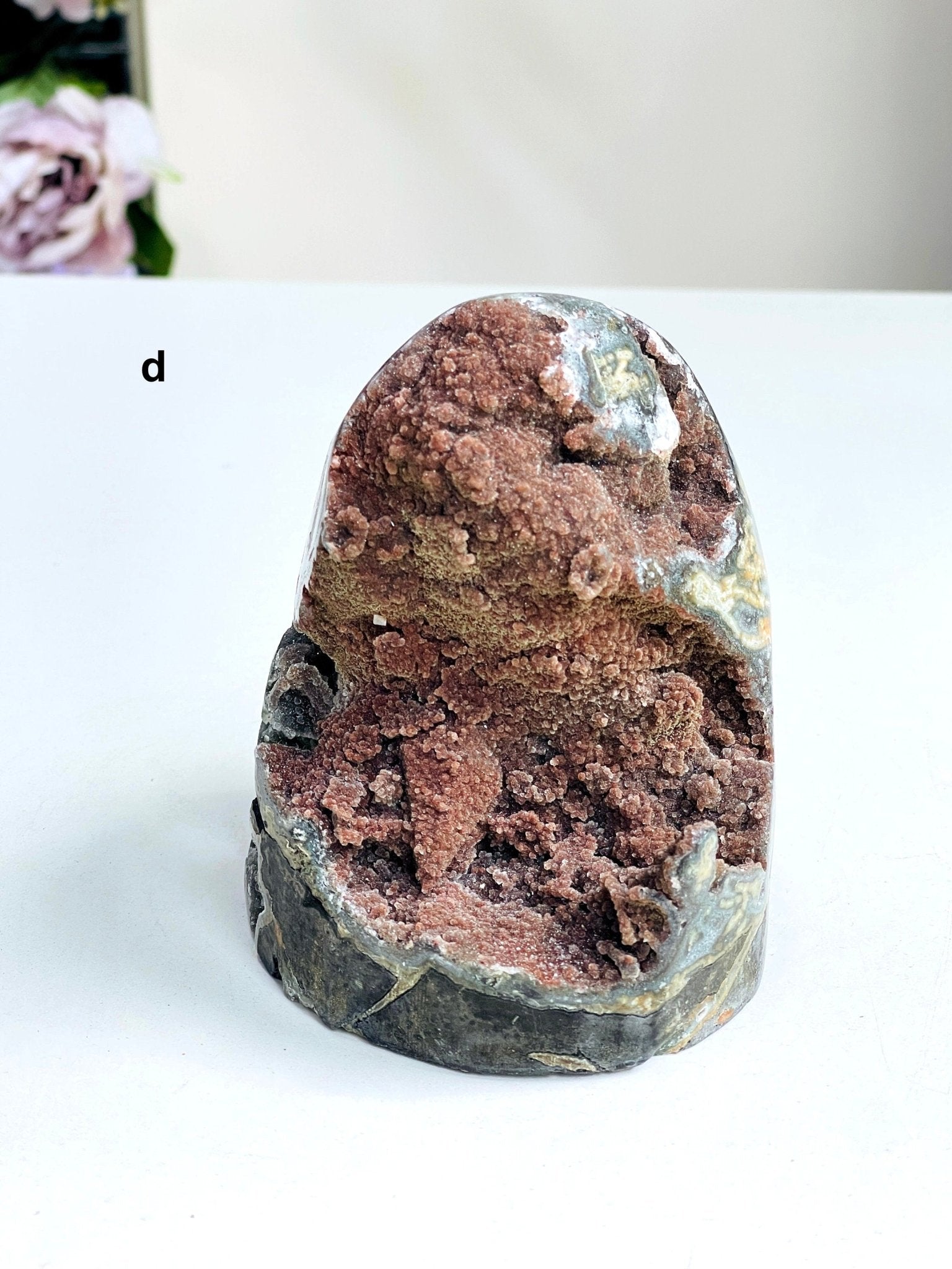 Rainbow Sugar Amethyst , Uruguay Amethyst Cutbase, Super Sparkling Amethyst Cluster, Small Amethyst Cathedral, Crystal Gift 6 - Million Years Crystal