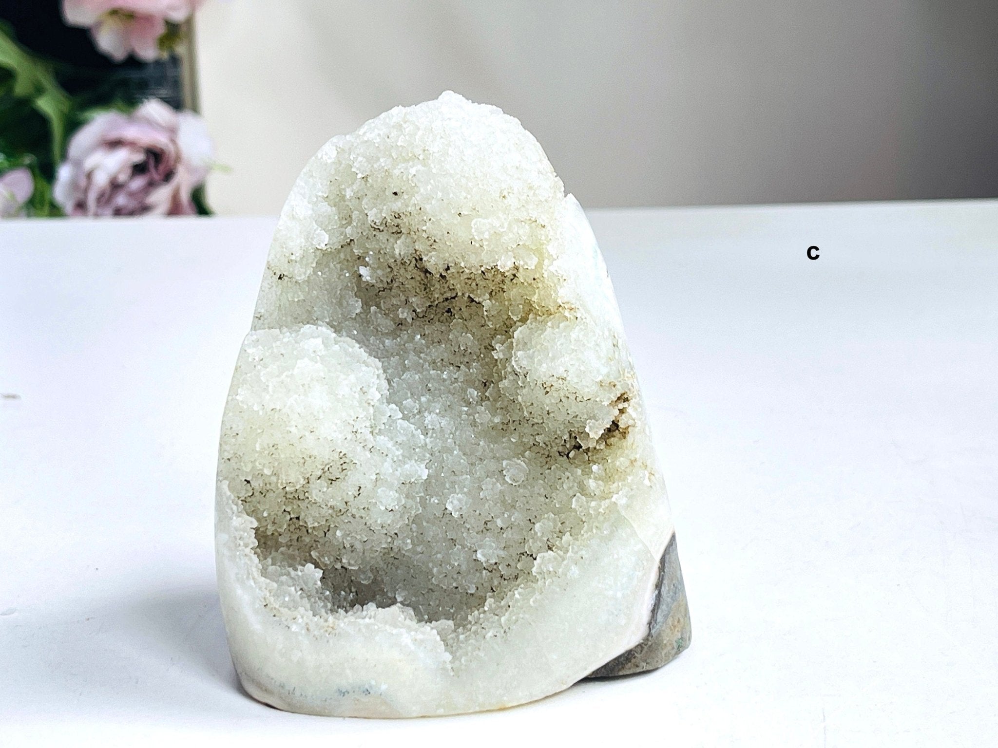 Rainbow Sugar Amethyst , Uruguay Amethyst Cutbase, Super Sparkling Amethyst Cluster, Small Amethyst Cathedral, Crystal Gift 6 - Million Years Crystal