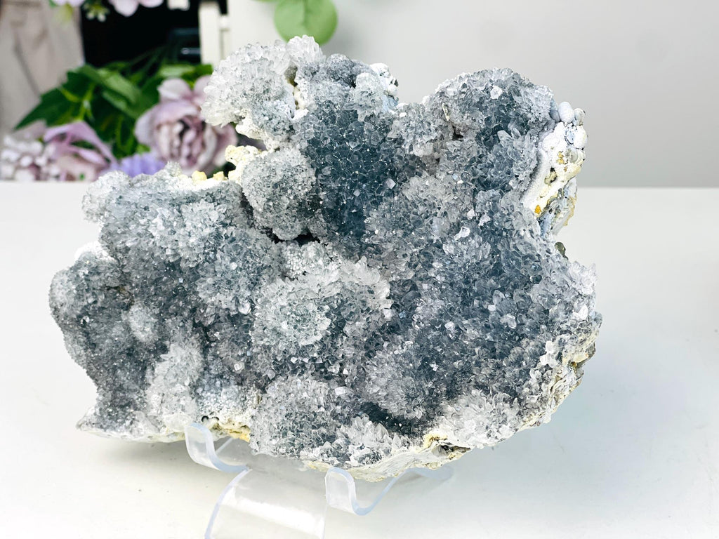 Rare Amethyst Flower Mineral Specimen, 1.18kg Special Amethyst Flower Specimen, Amethyst Cluster, Amethyst Mineral Specimen - Million Years Crystal