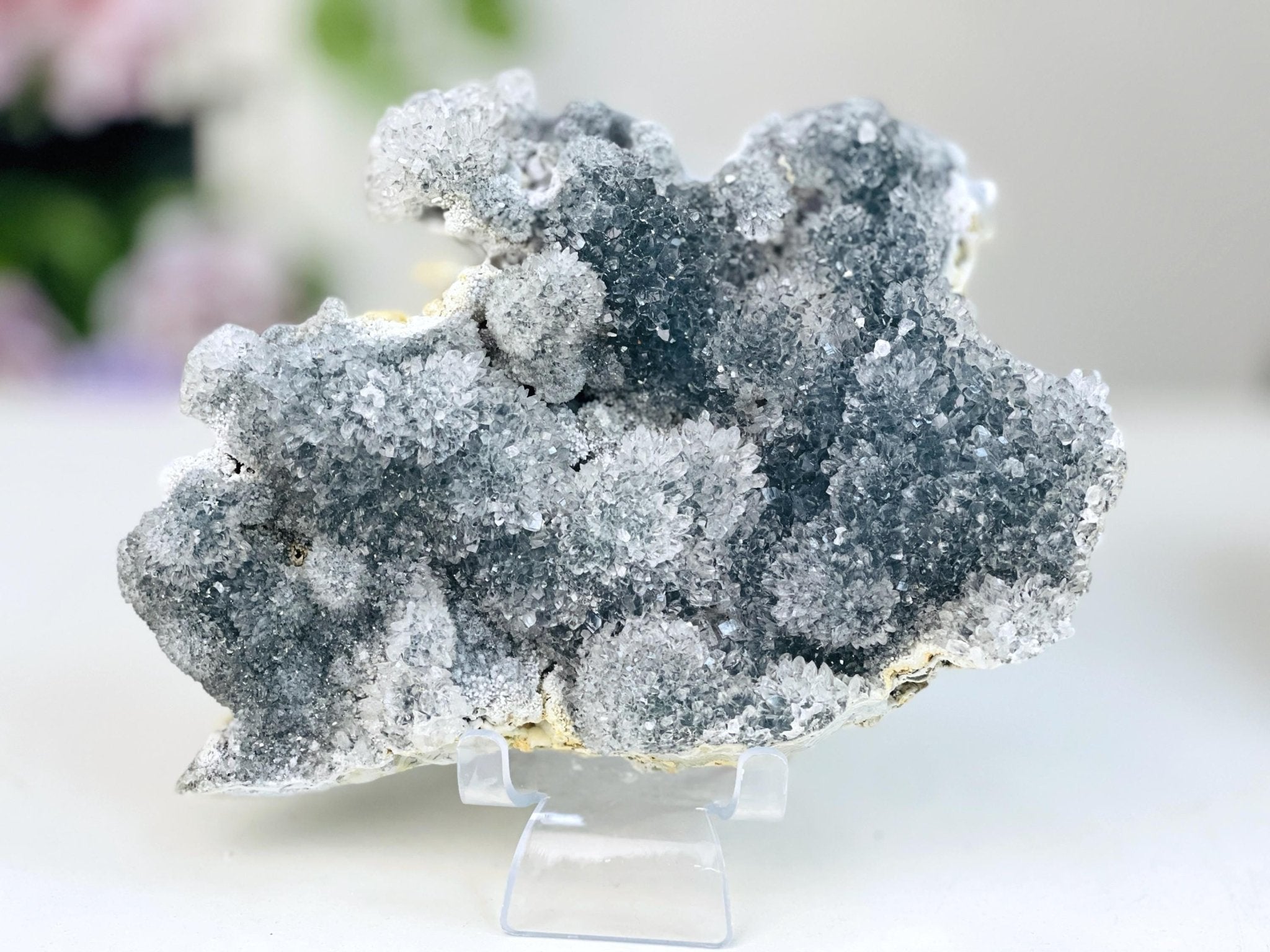 Rare Amethyst Flower Mineral Specimen, 1.18kg Special Amethyst Flower Specimen, Amethyst Cluster, Amethyst Mineral Specimen - Million Years Crystal