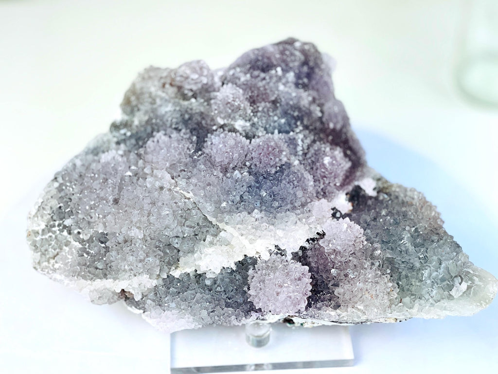 Rare Amethyst Flower Mineral Specimen, 2.6kg Special Amethyst Flower Specimen, Amethyst Cluster, Amethyst Mineral Specimen - Million Years Crystal