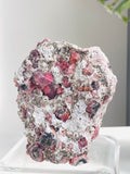 Rare Grossular Raspberry Pink Garnet Specimen | Closed Mine | Coahuila, Mexico - Million Years Crystal