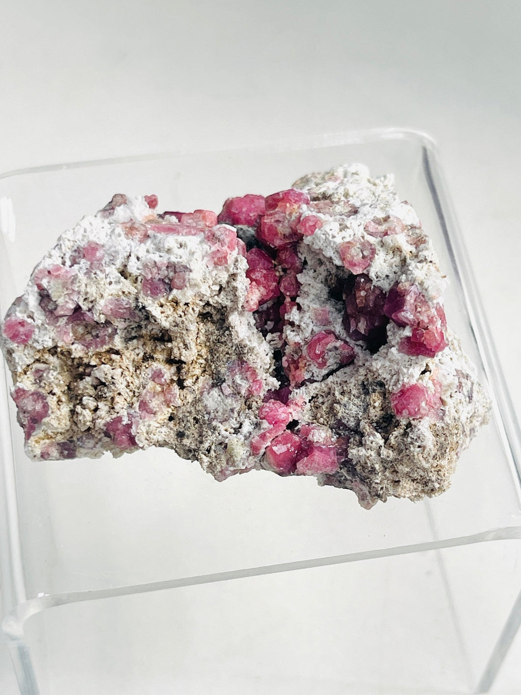 Rare Grossular Raspberry Pink Garnet Specimen | Closed Mine | Coahuila, Mexico 5 - Million Years Crystal
