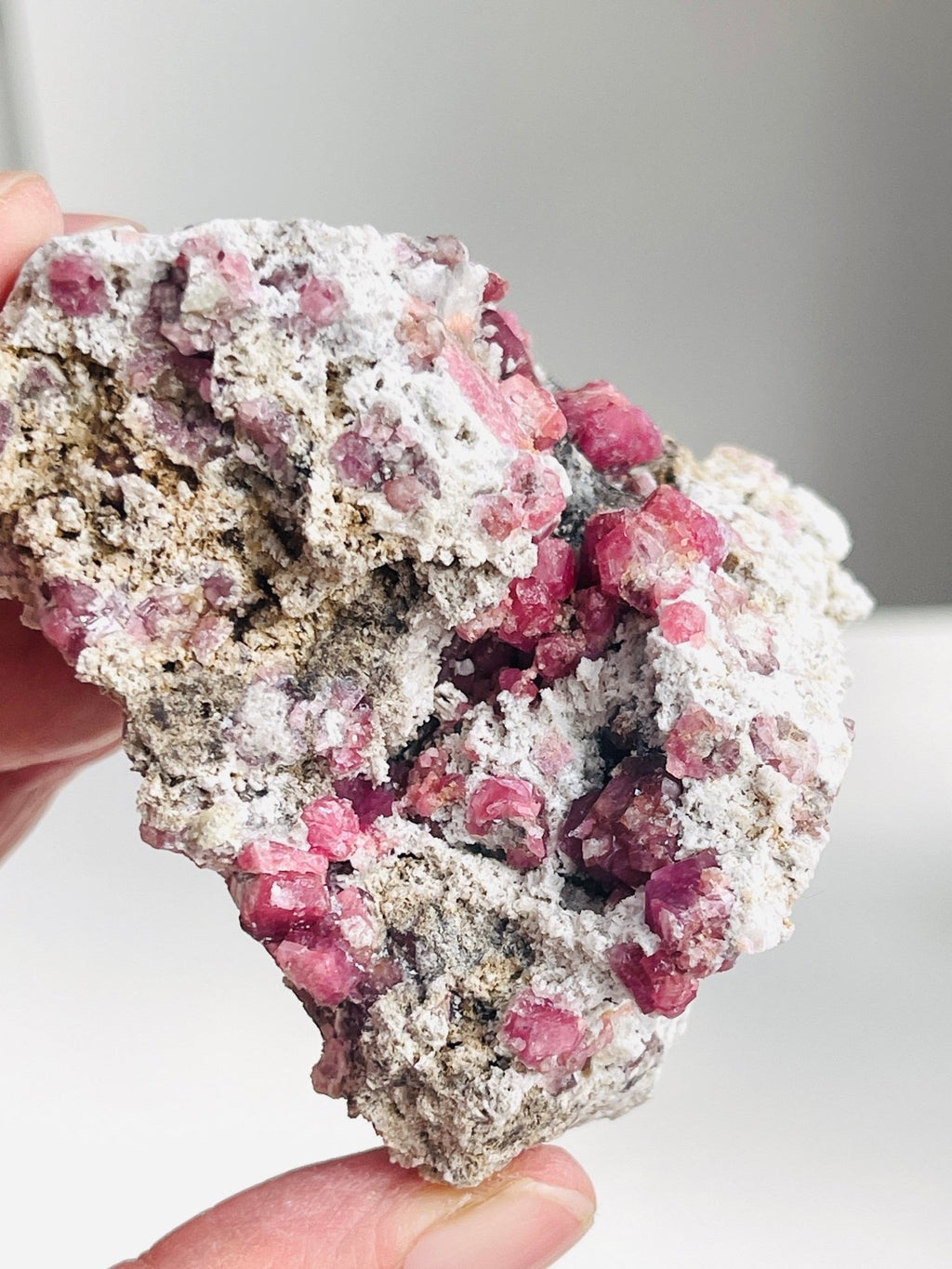 Rare Grossular Raspberry Pink Garnet Specimen | Closed Mine | Coahuila, Mexico 5 - Million Years Crystal