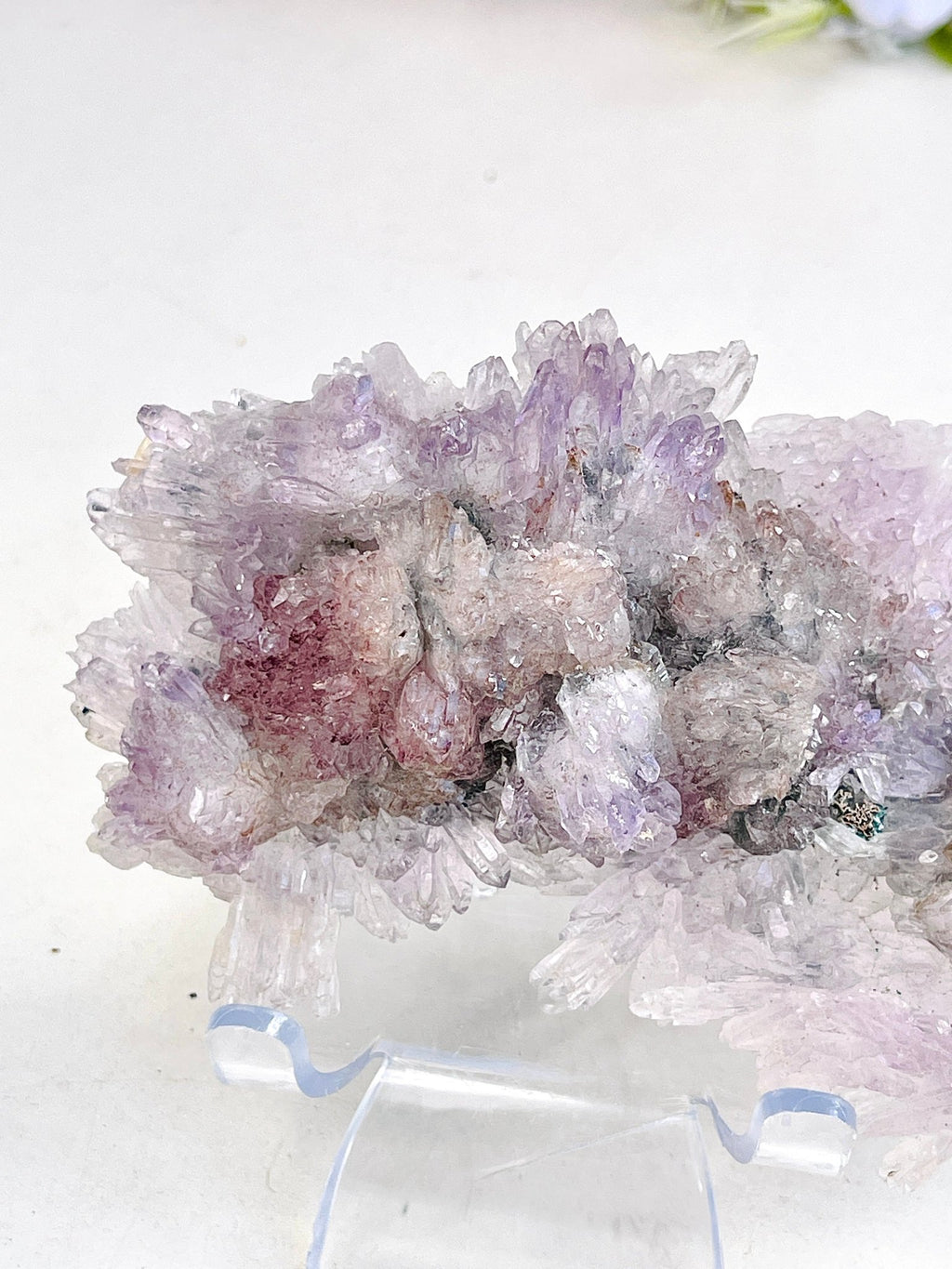 Rare Intact Amethyst "Flower" Formation | Delicate Brazilian Mineral Specimen - Million Years Crystal