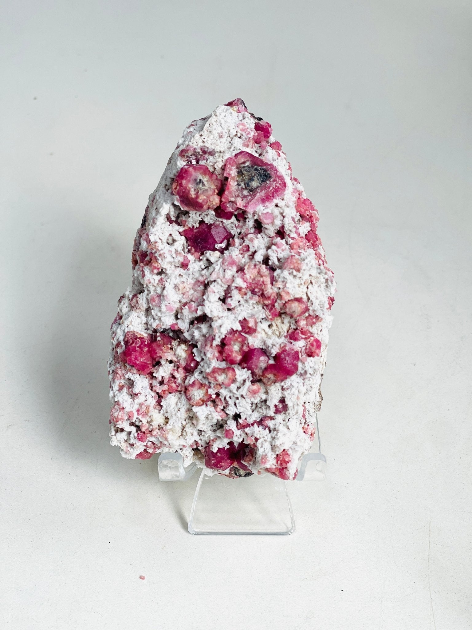 Rare Raspberry Pink Garnet Specimen | Closed Mine | Coahuila, Mexico (277g) - Million Years Crystal