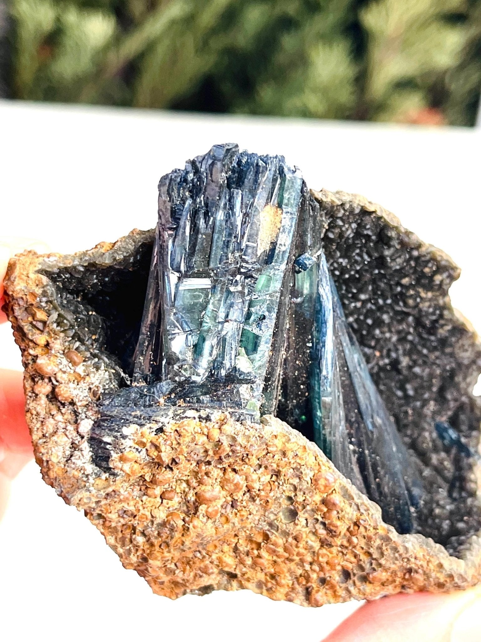 Rare Vivianite, High-Grade Natural Vivianite from Amazona, Brazil, Rare Crystal, Raw Vivianite Crystal, Crystal Cluster, Crystal Gift - Million Years Crystal
