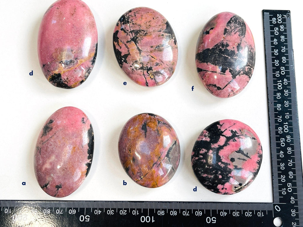 Rhodonite Palmstone, Premium Quality Rhodonite Palmstone , Pink Crystal Heart, Rhodonite Crystal heart, Healing Crystal, Crystal Gift - Million Years Crystal