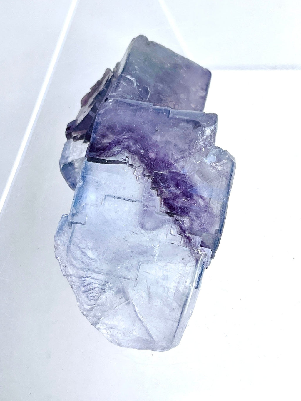 Teal-Blue Yaogangxian Fluorite Specimen | Cubic Crystals | 129g | Hunan, China - Million Years Crystal