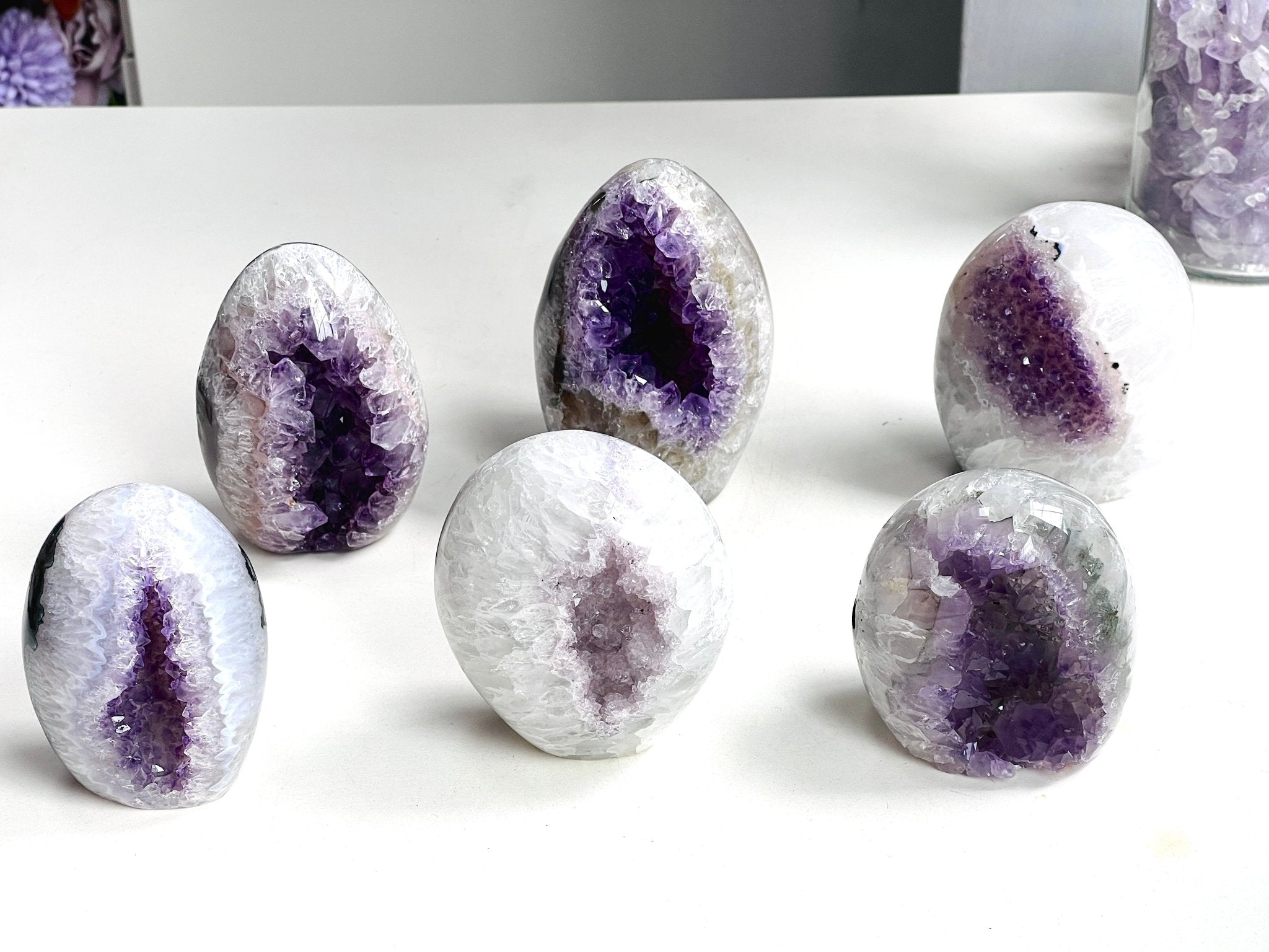The Uruguayan Portal: Sculptural Amethyst & Agate Geode - Million Years Crystal